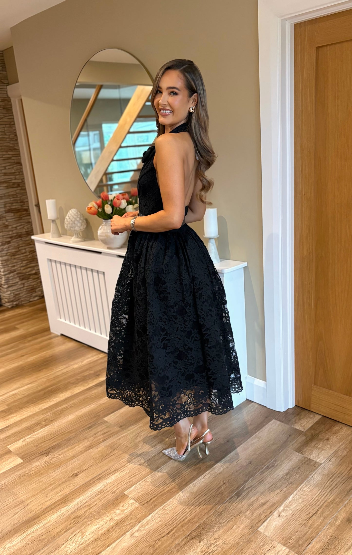 Loreanna Dress Black