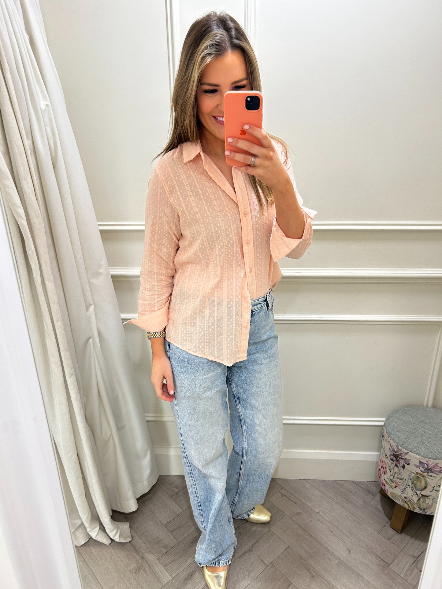 Eve Shirt Peach