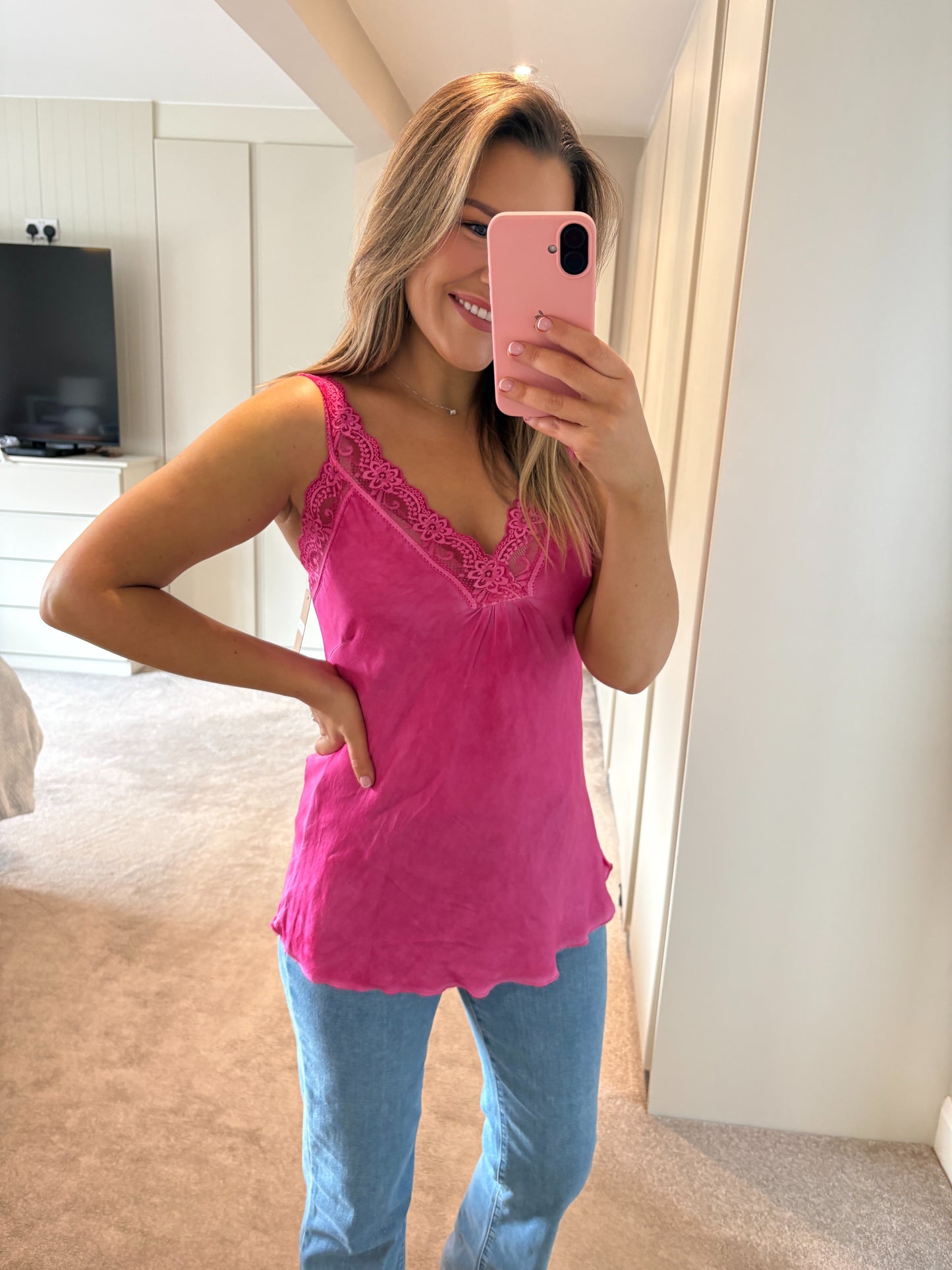 Nessa Top Pink