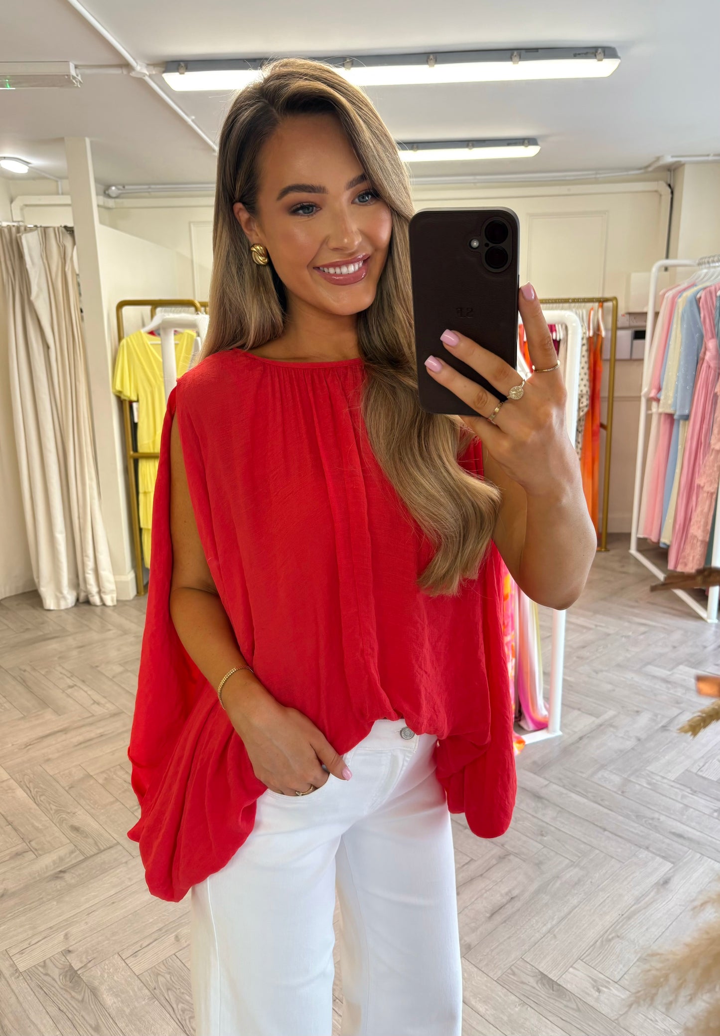 Leera Top Red
