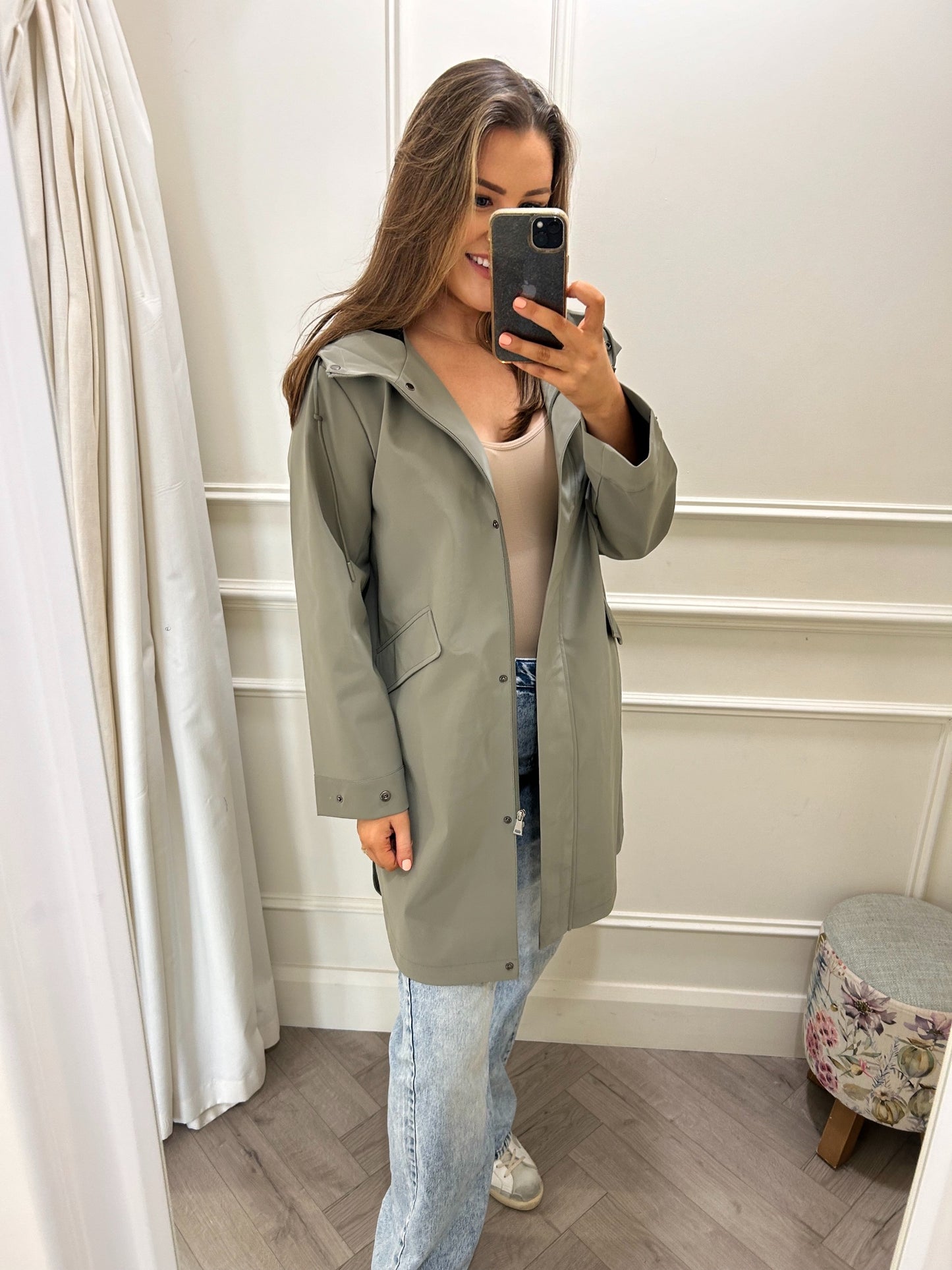 *PRE-ORDER*Callie Raincoat Khaki