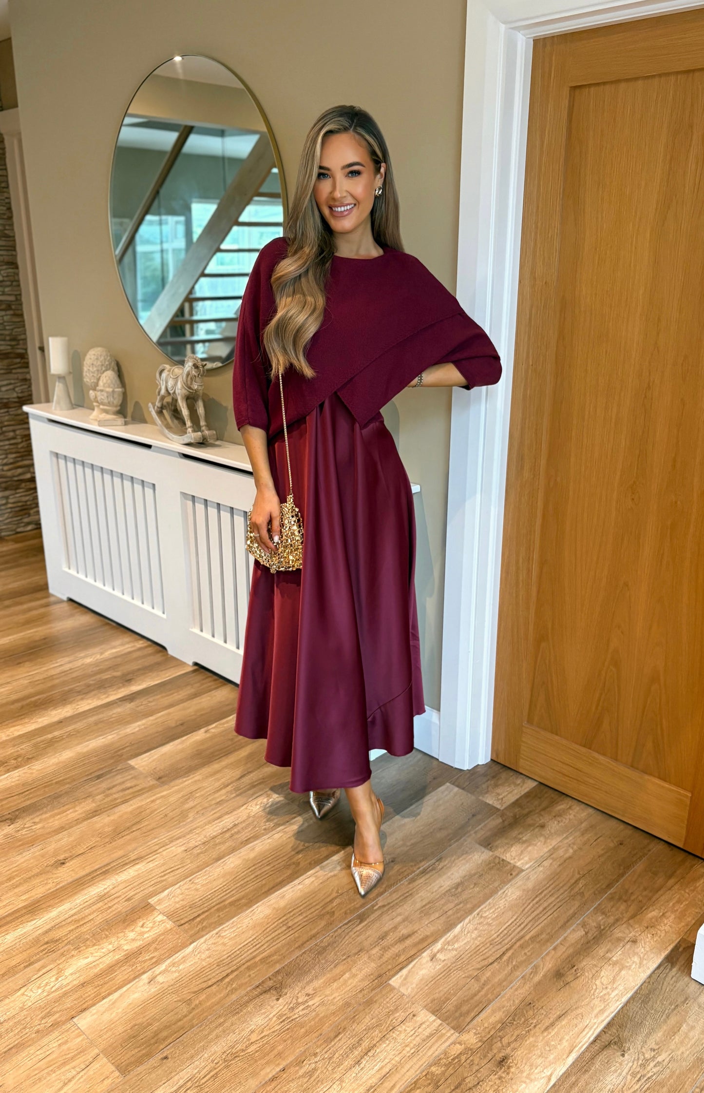 *PRE-ORDER*Indy Dress Burgundy