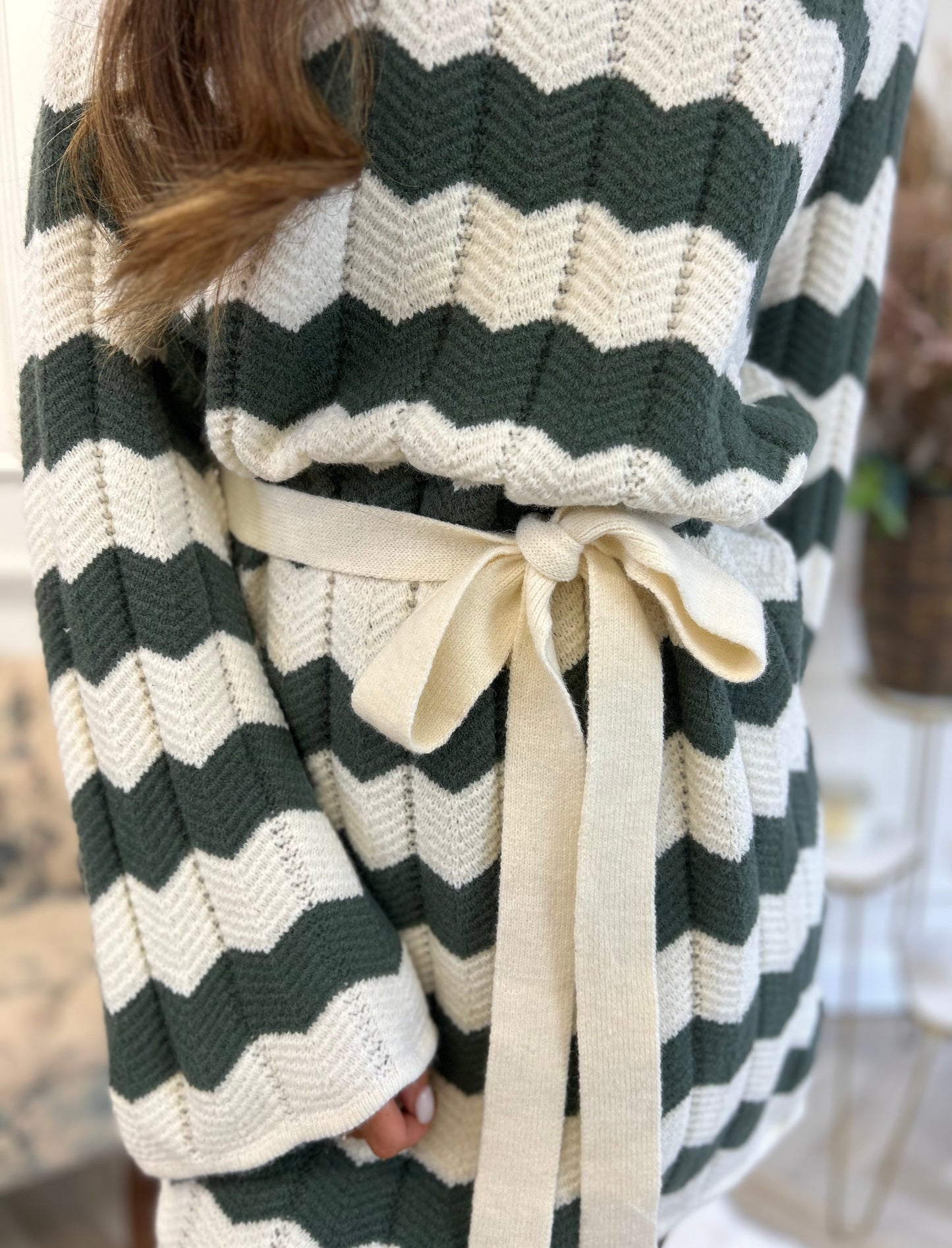 Tilly Jumper Dress Green
