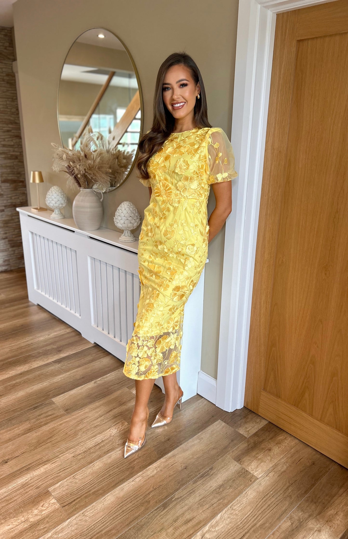 Florence Dress Yellow