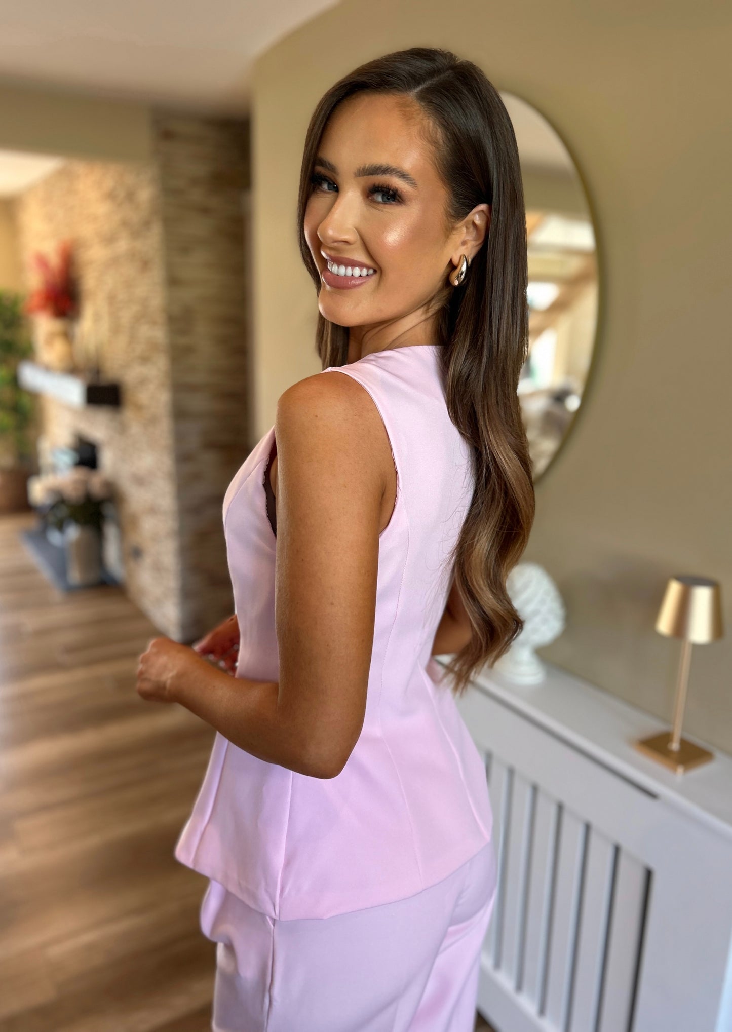 Morgan Two Piece Pink