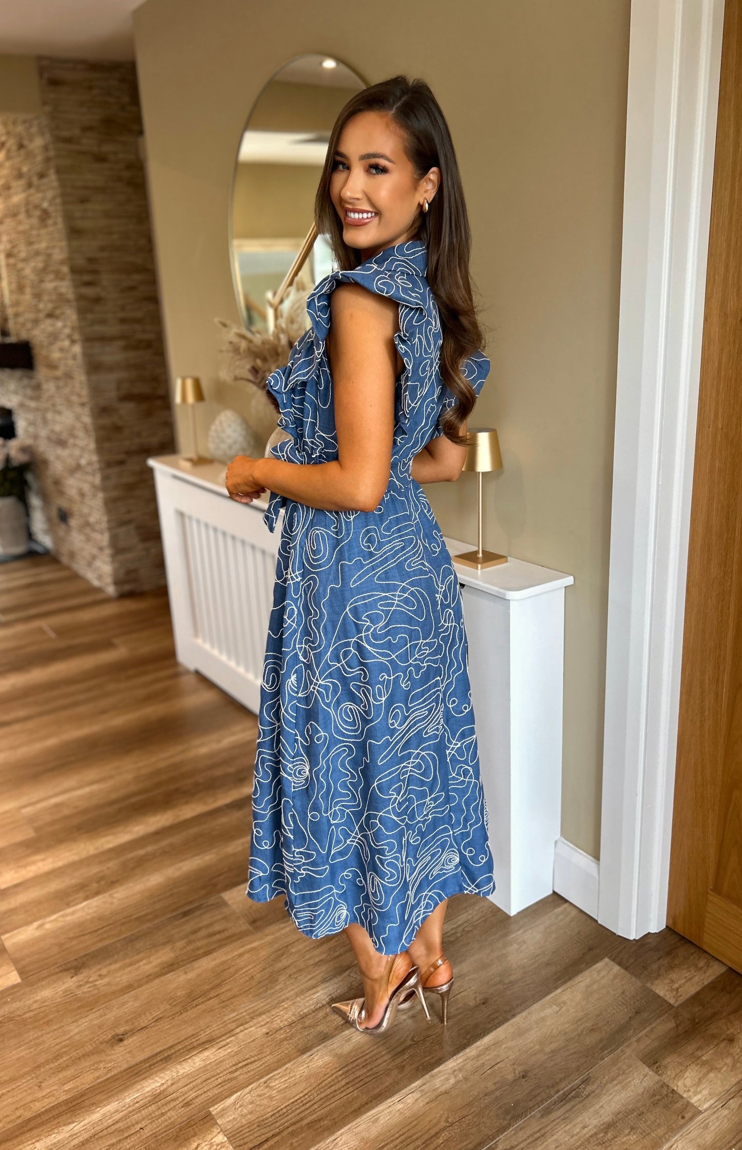 Pippa Dress Blue