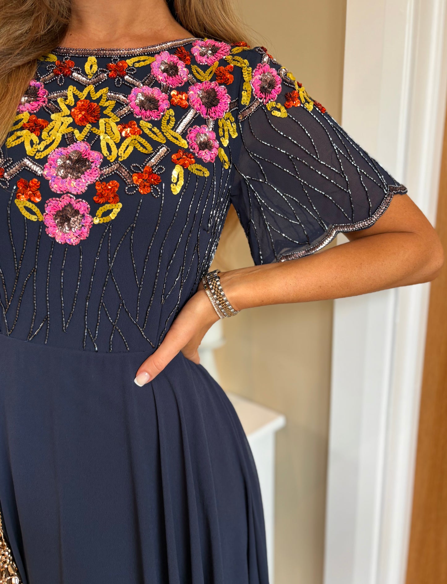Harwin Dress Navy