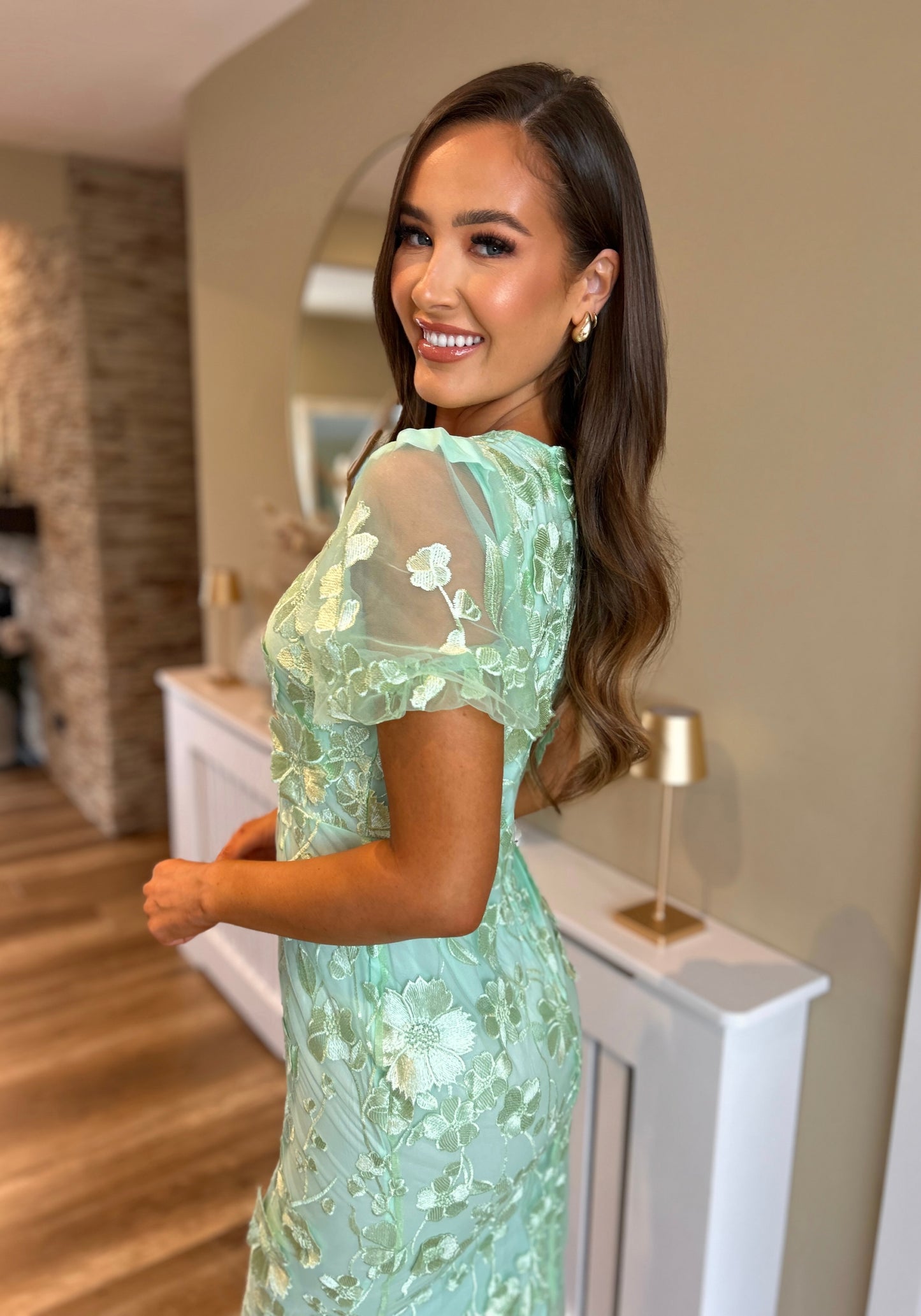 Florence Dress Green
