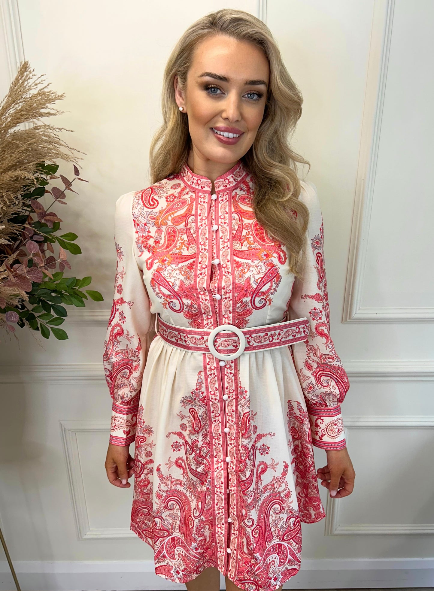 Adele Belted Dress