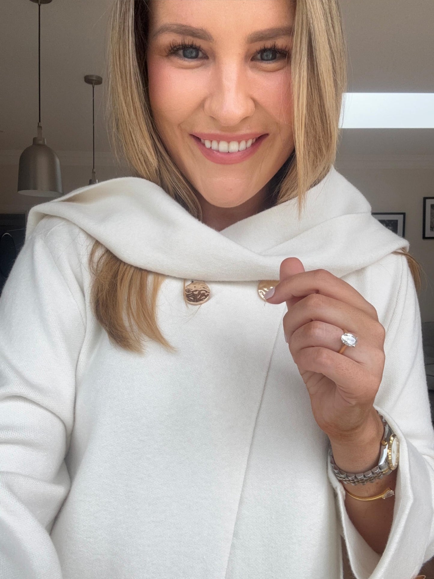 Bogota Soft Knit Cardigan Cream