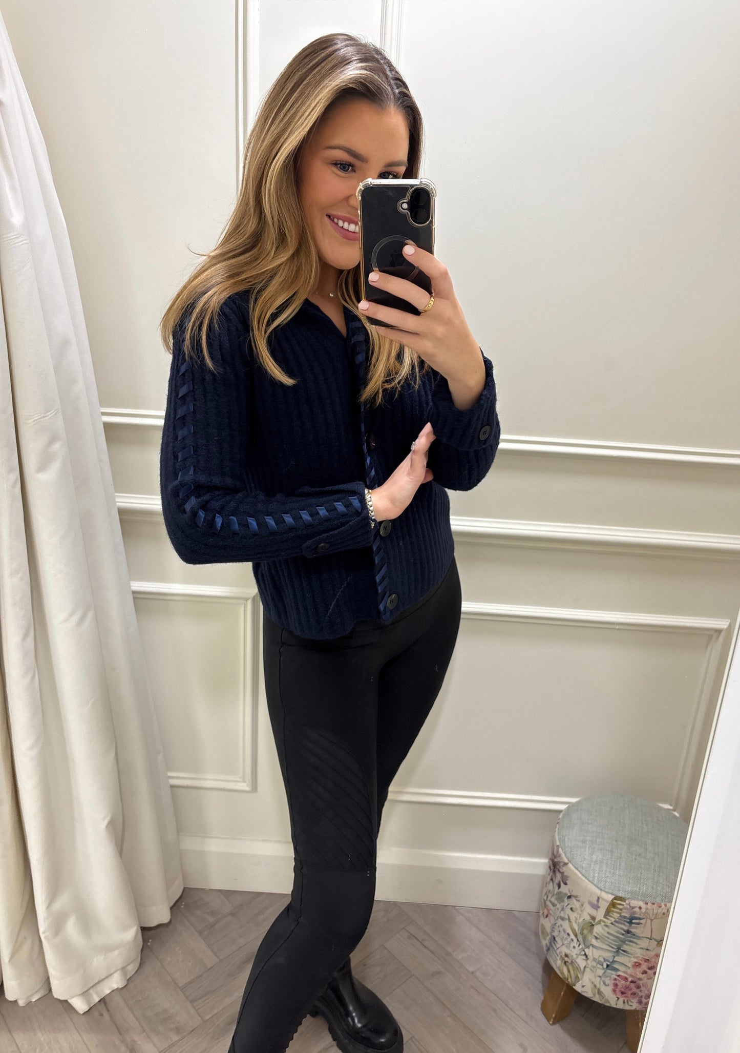 Connie Knit Navy