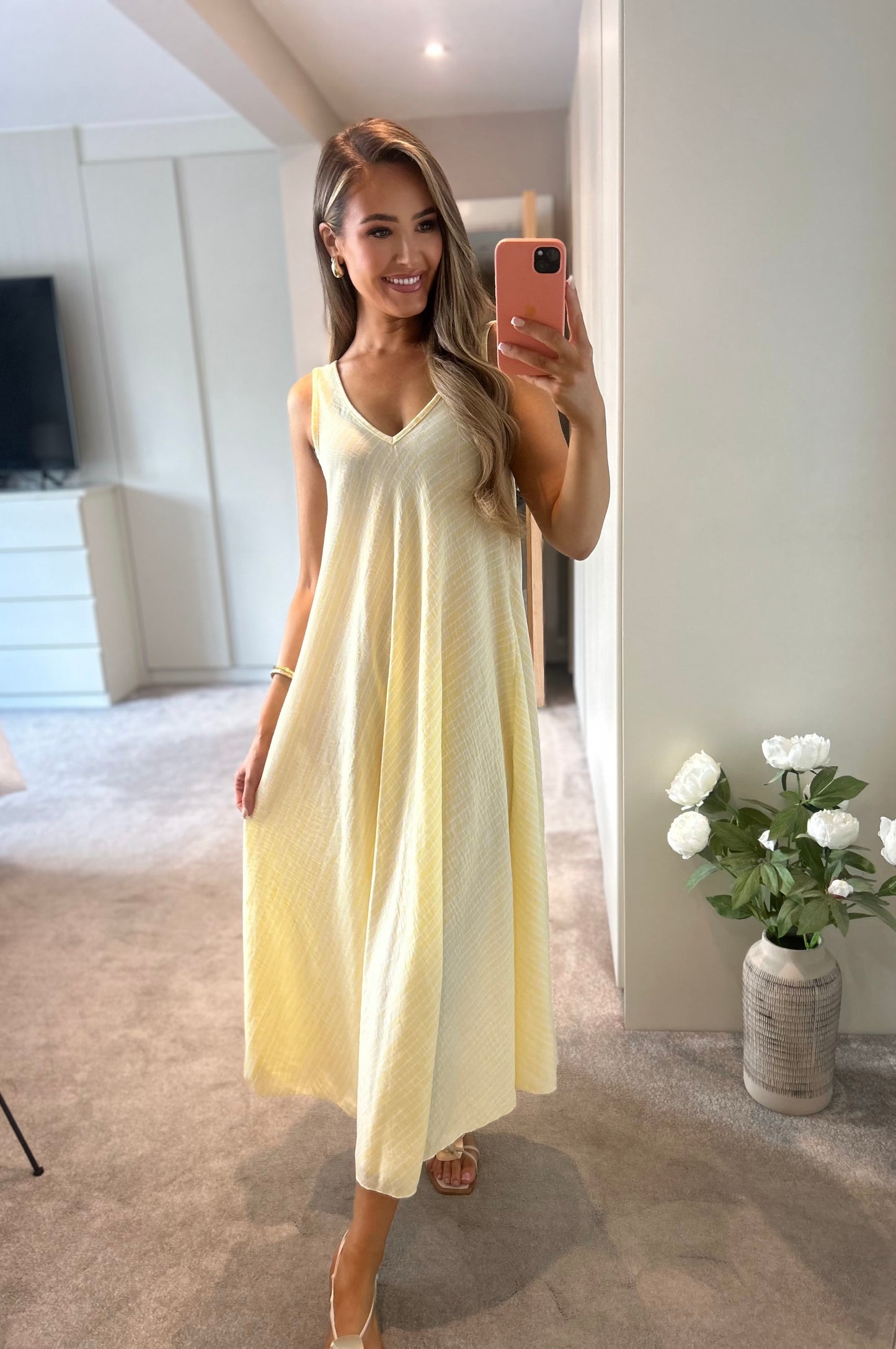Trixie Dress Lemon