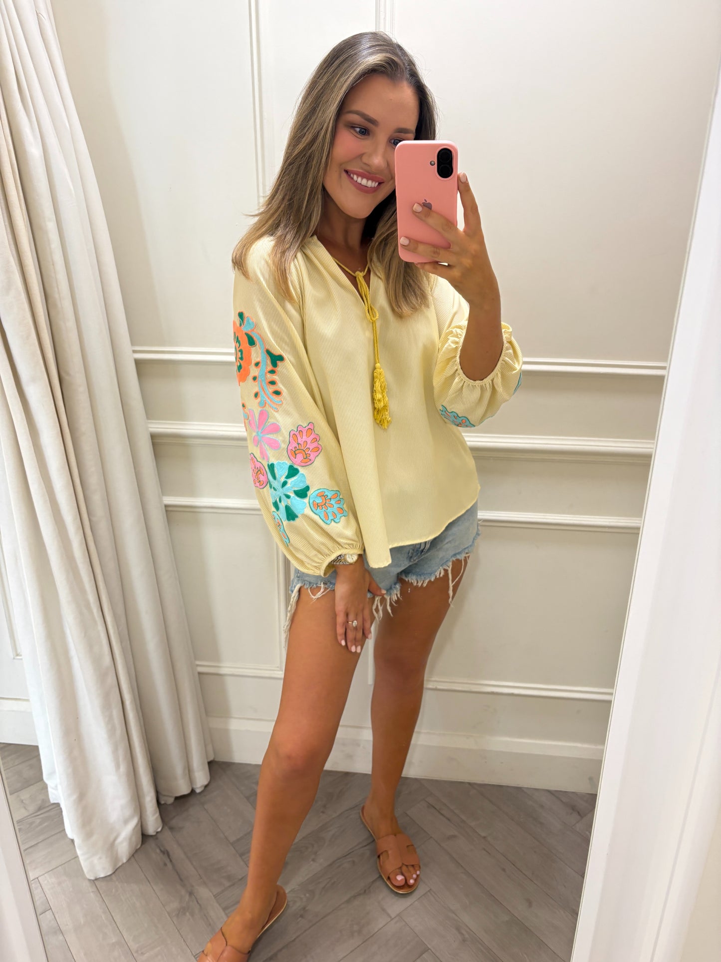 Yasmin Top Yellow
