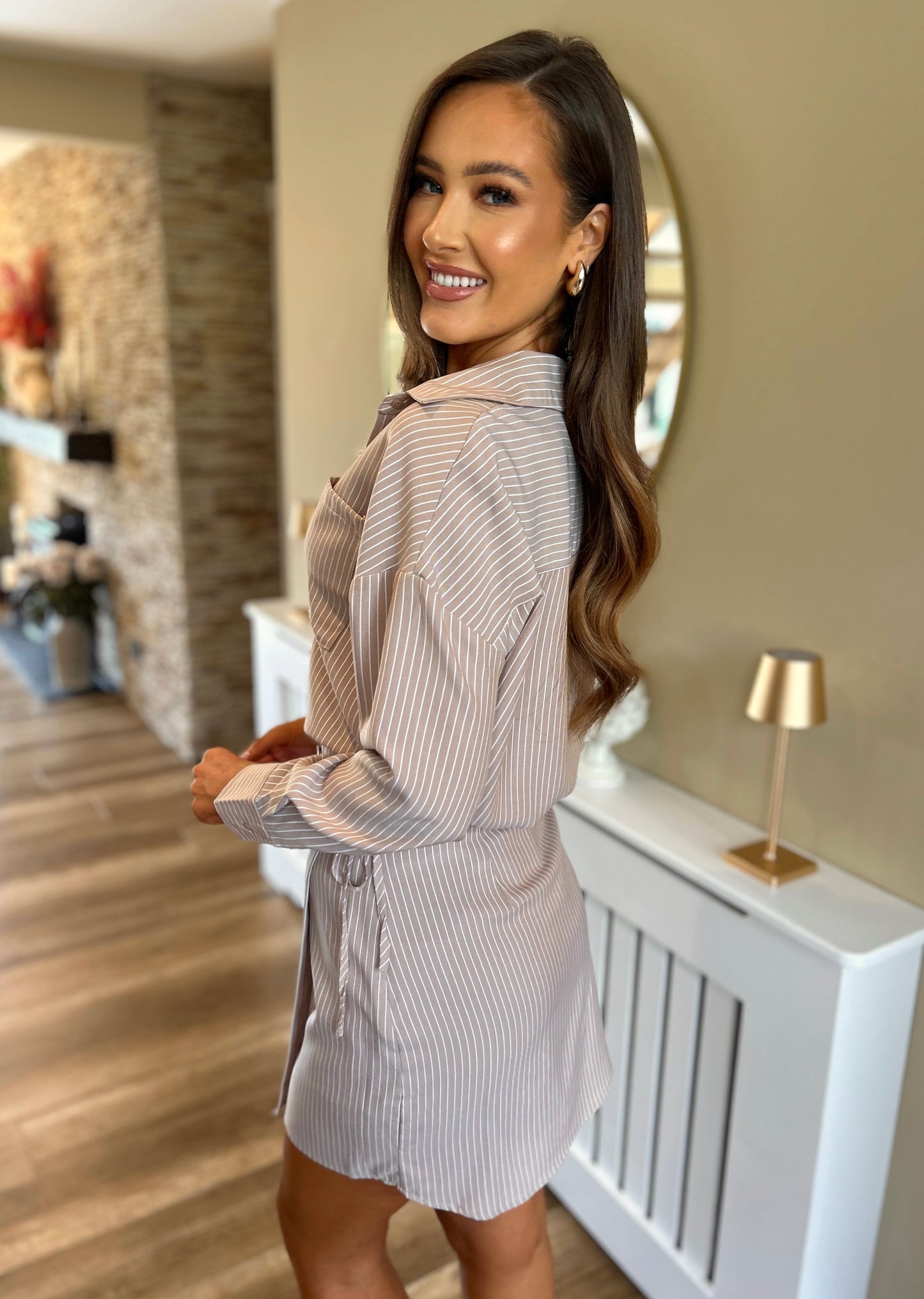 Gracie Two Piece Beige