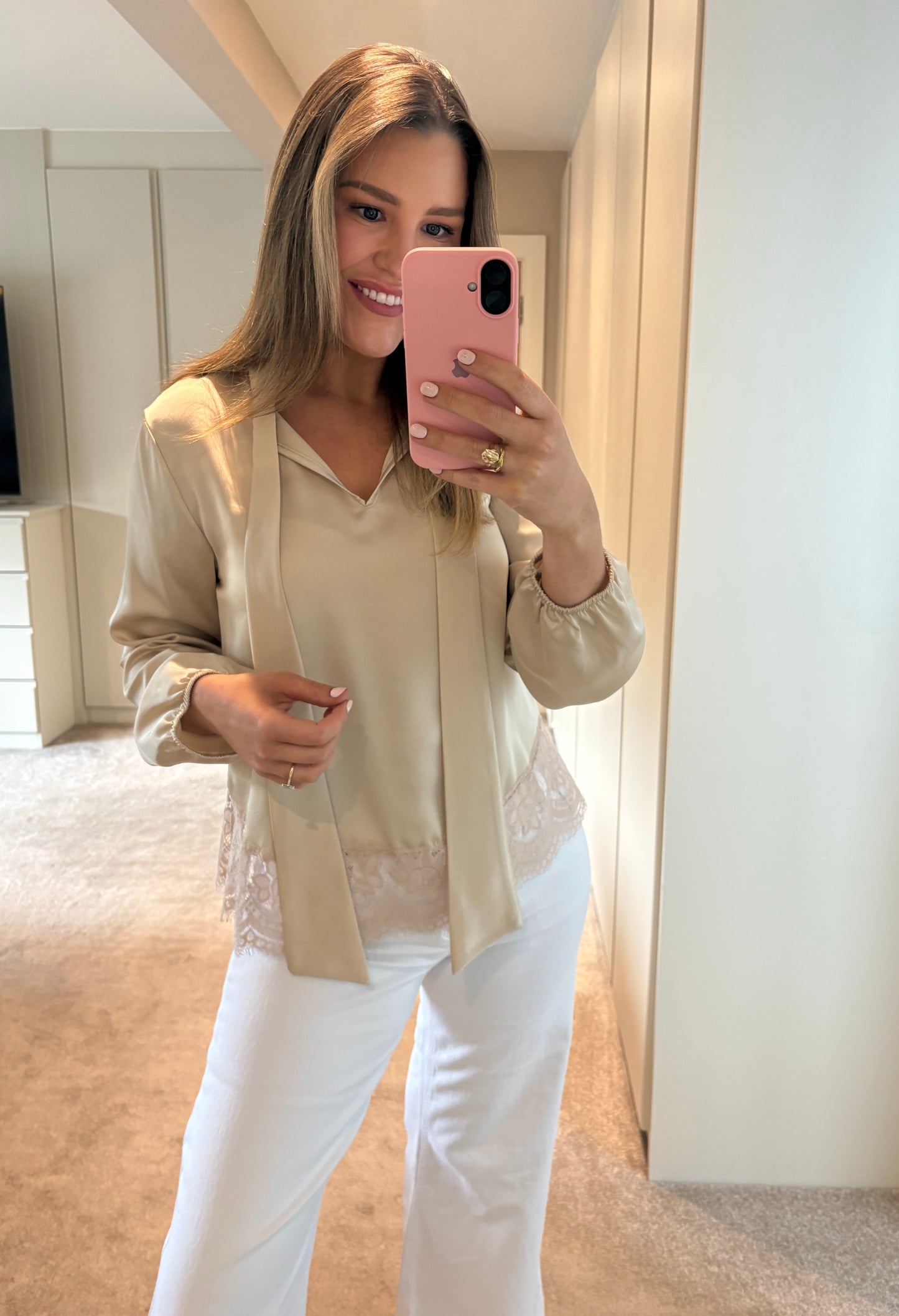 Donna Top Champagne