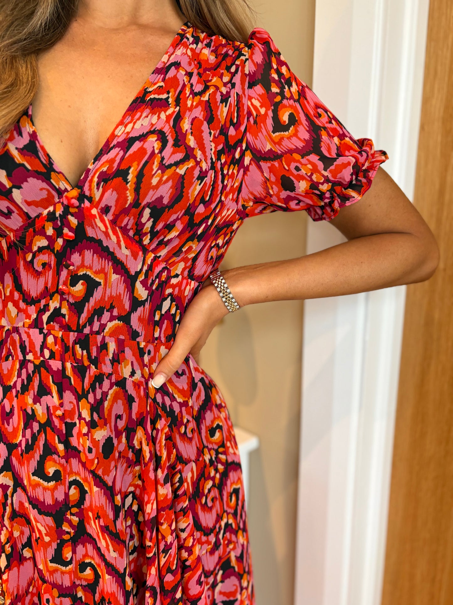 Ryleigh Dress Orange