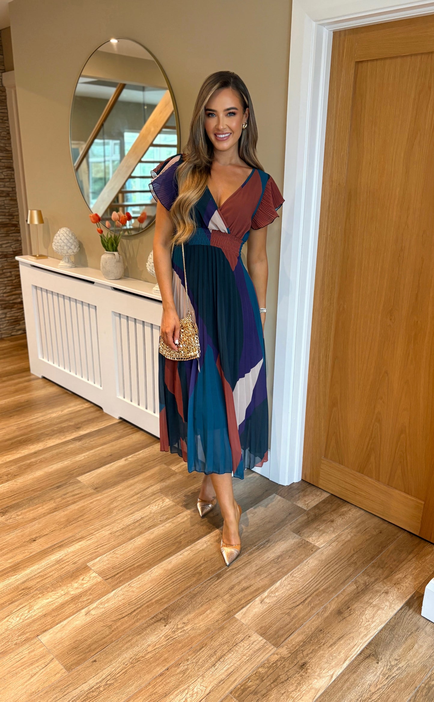 Solana Dress Navy
