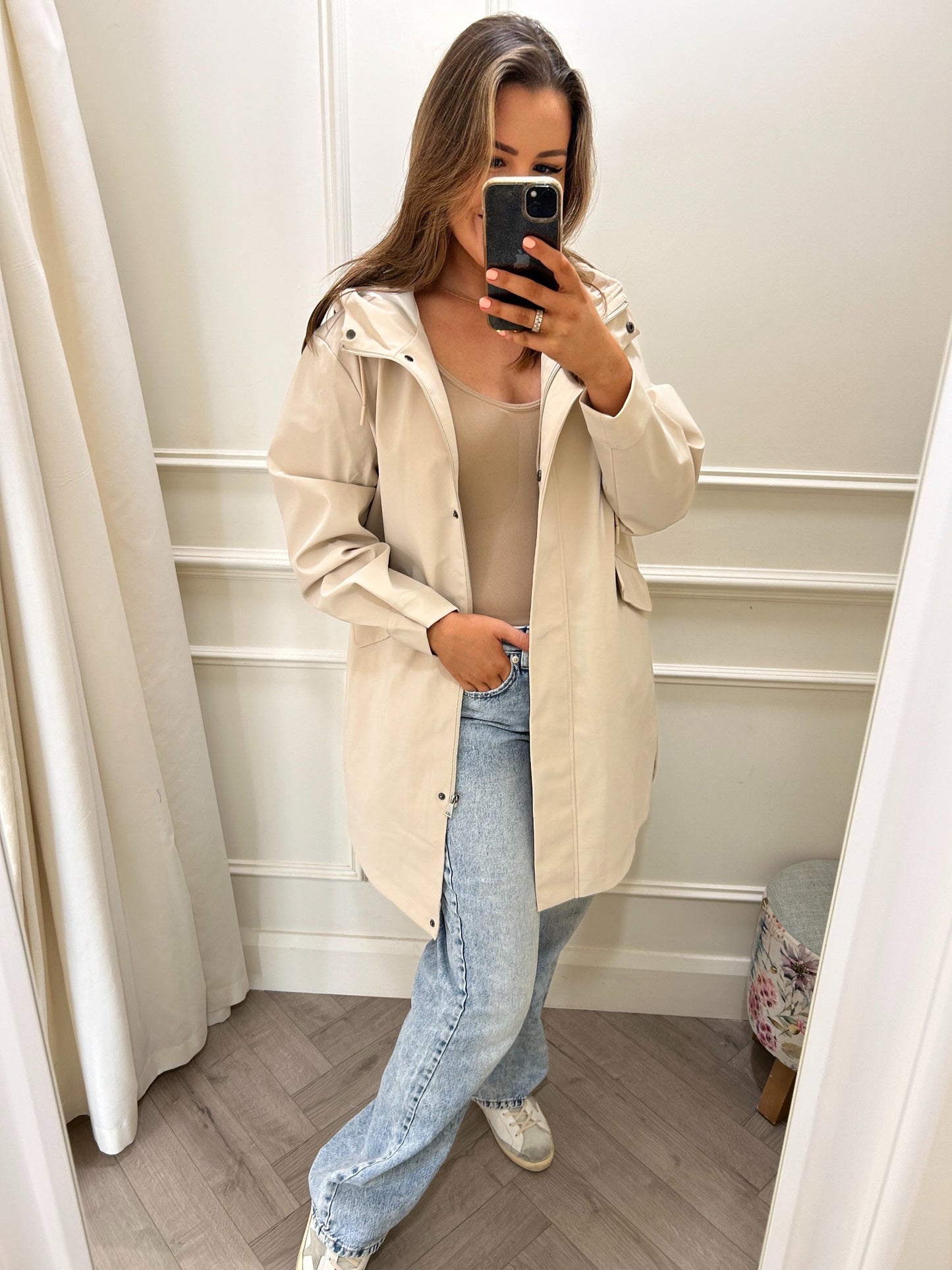 *PRE-ORDER*Callie Raincoat Beige