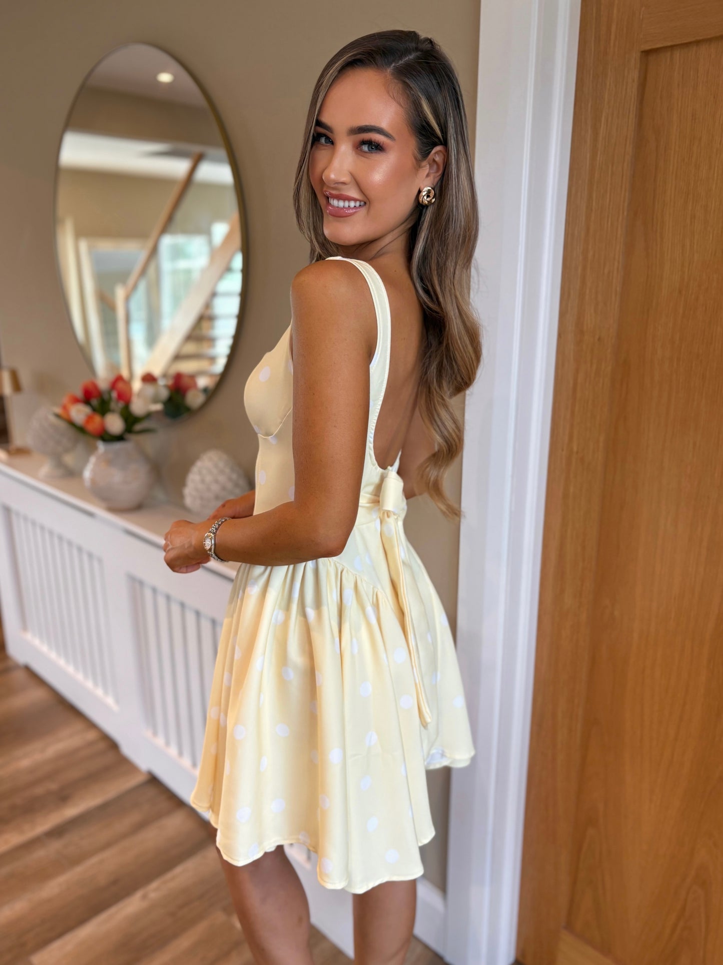 Naomi Dress Lemon