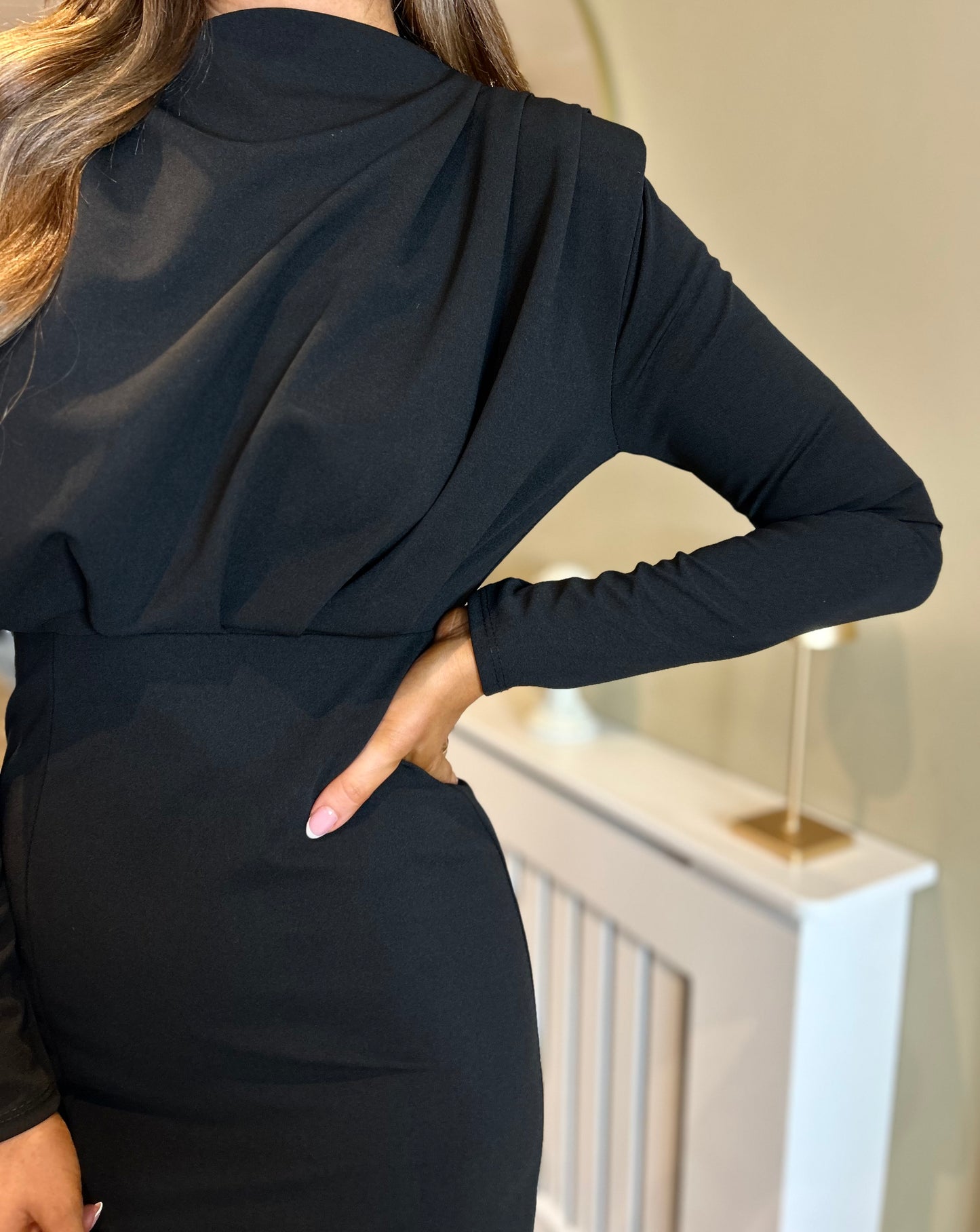 Meila Dress Black
