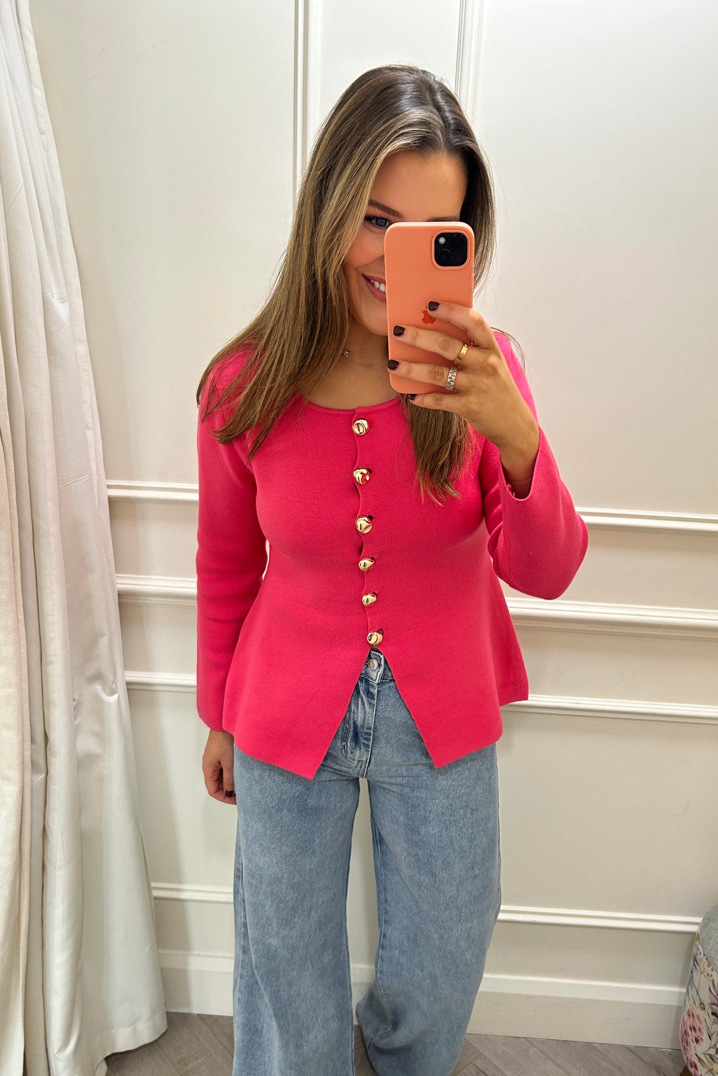Kaila Knit Fuchsia