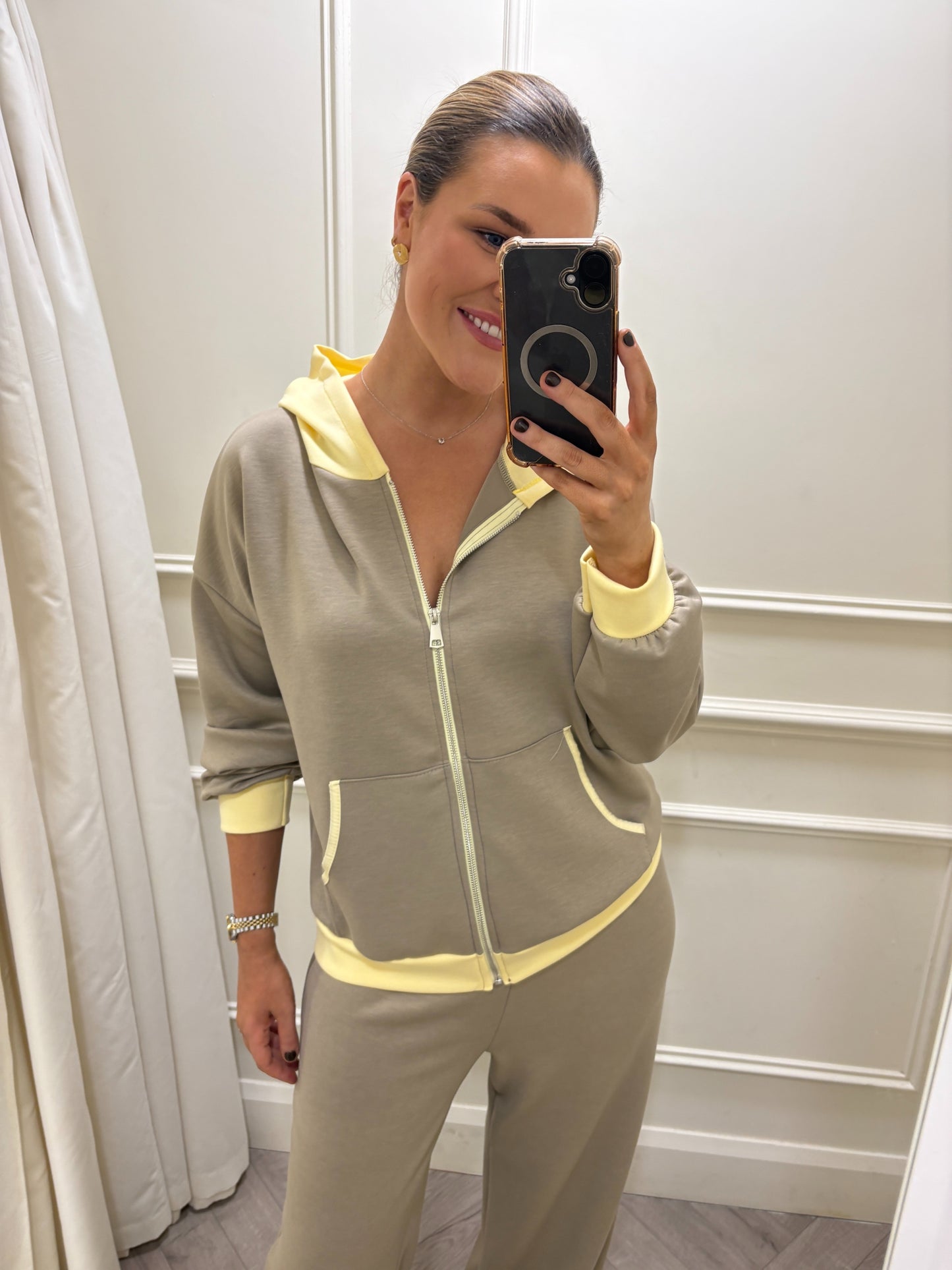 Hailey Two Piece Taupe