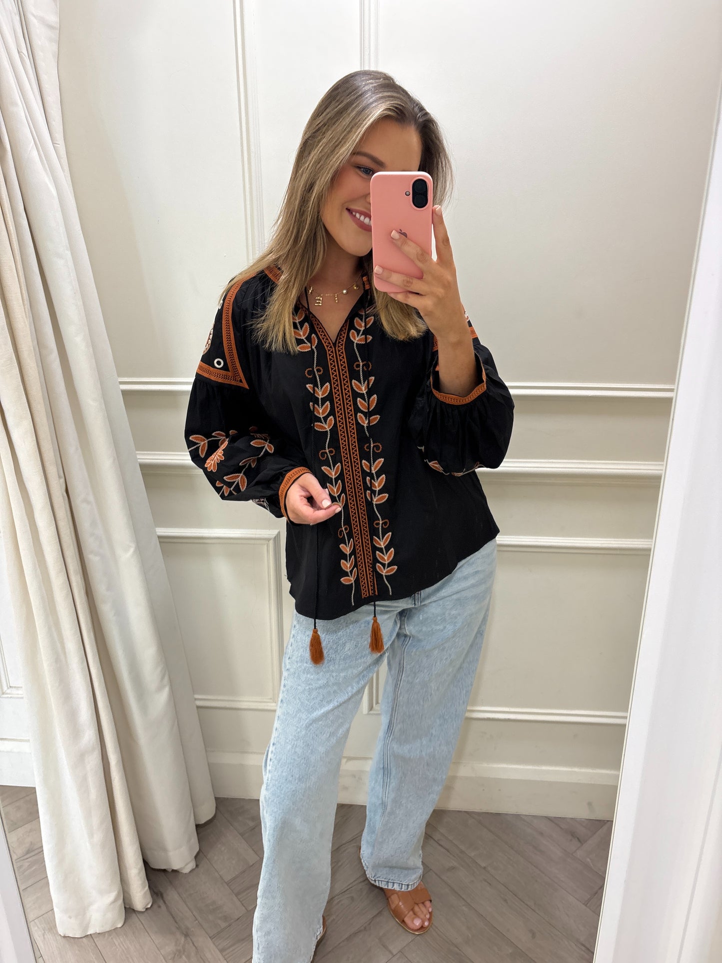 Nodie Blouse Black