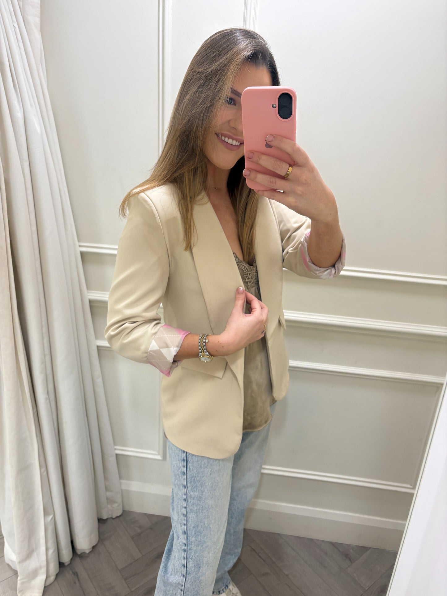 Meika Blazer Beige