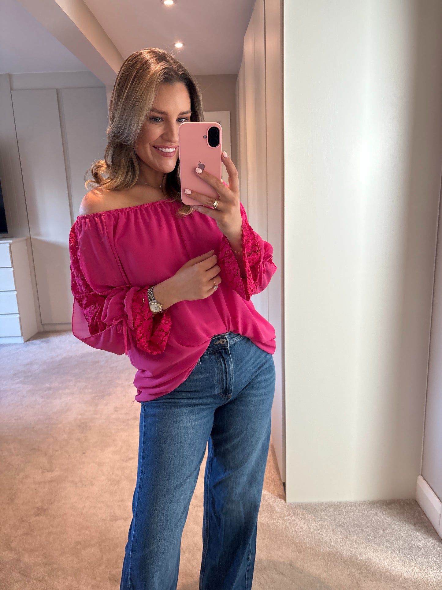 Laci Top Fuschia