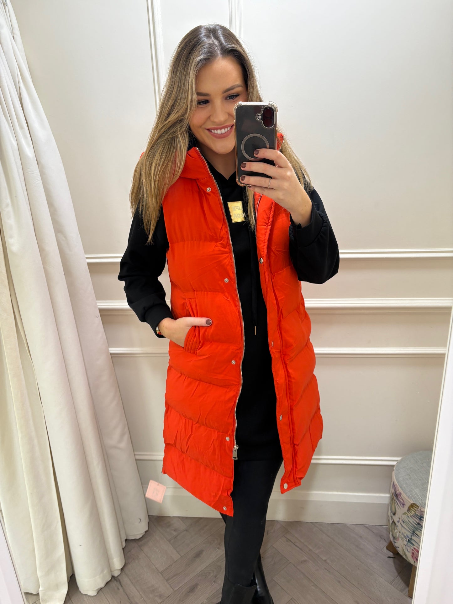 Layne Gilet Orange