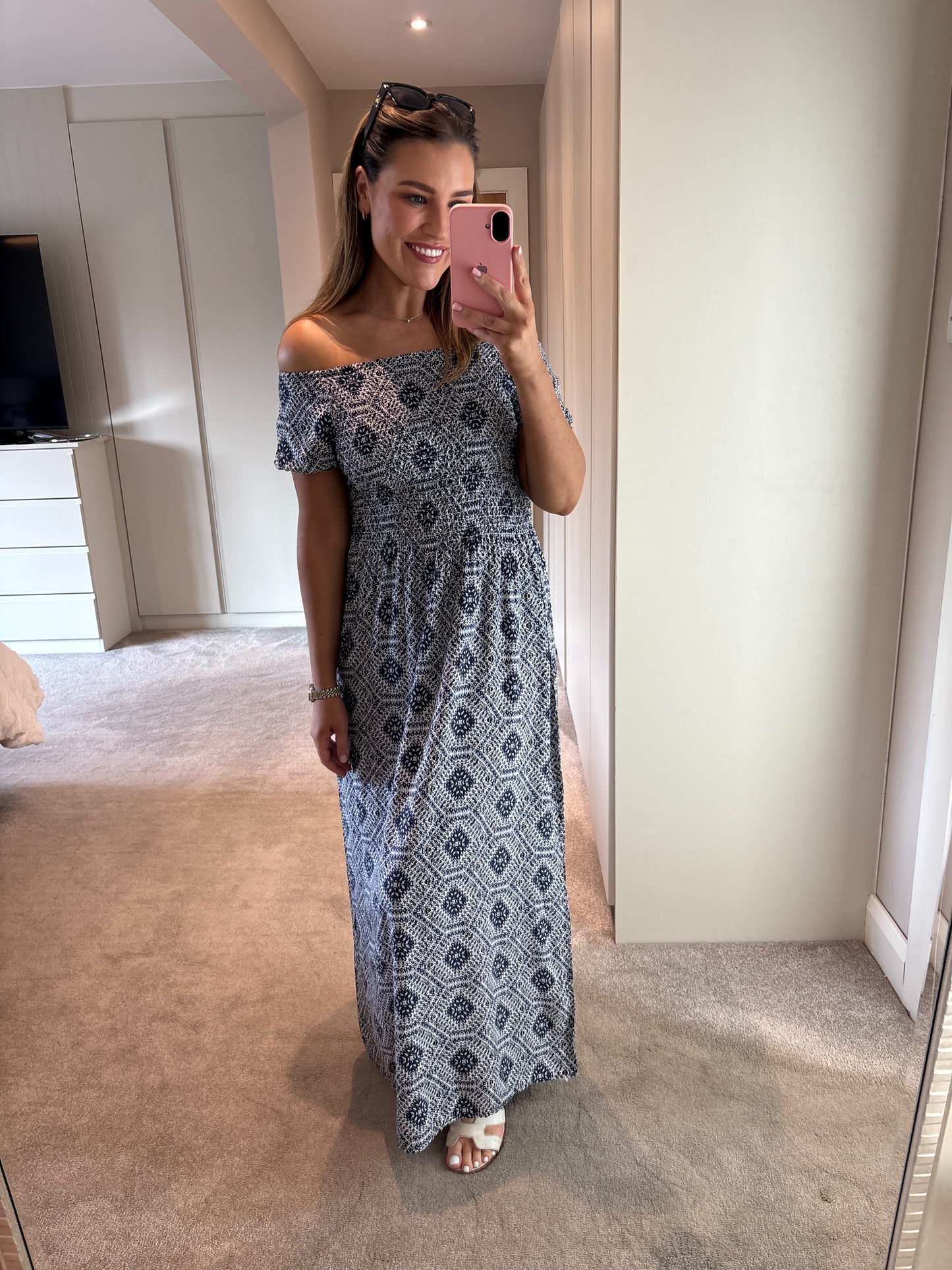 Nella Dress Navy