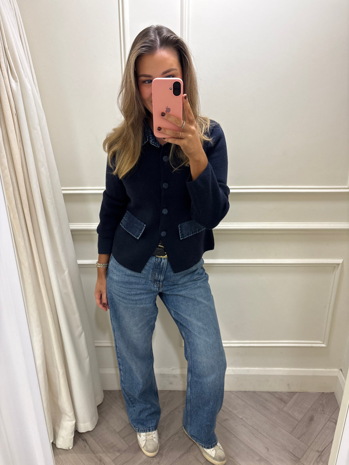 Tanya Knit Navy