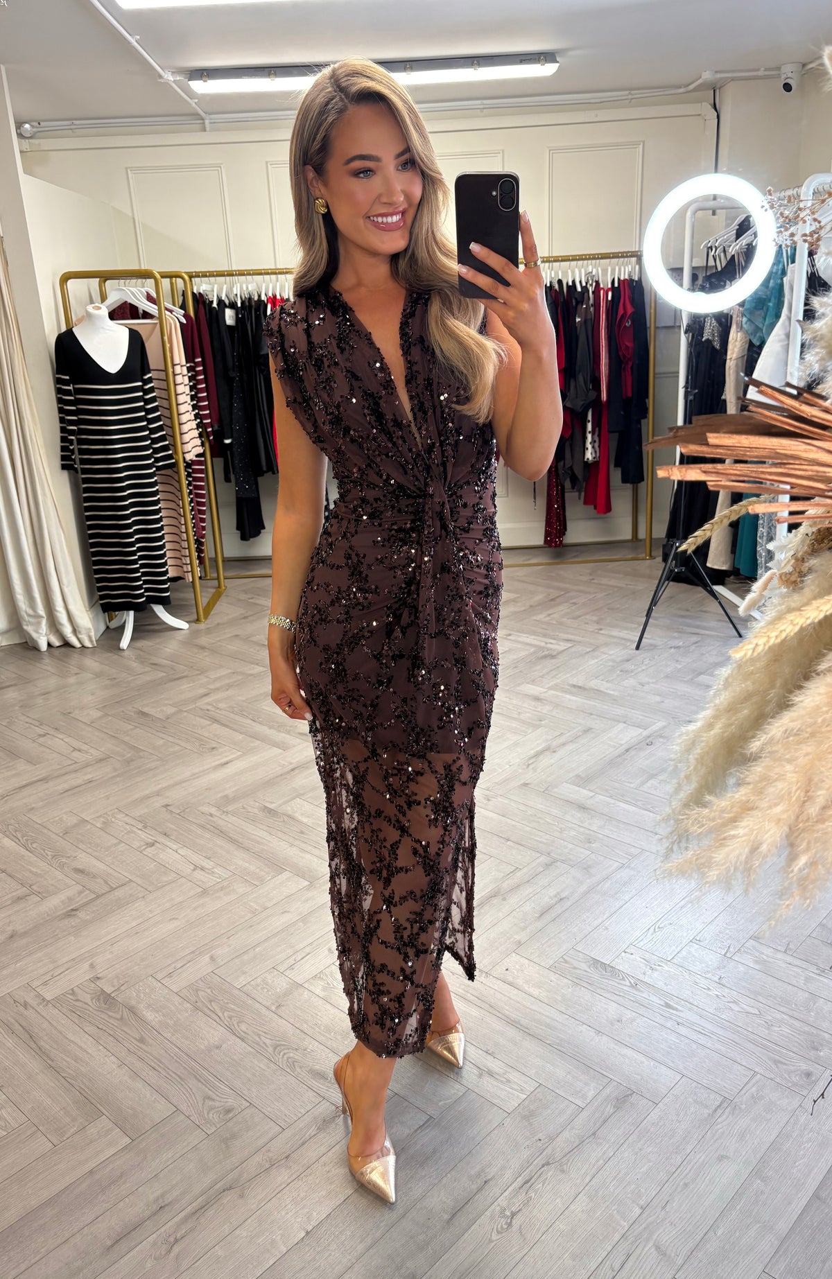 Zorra Dress Brown