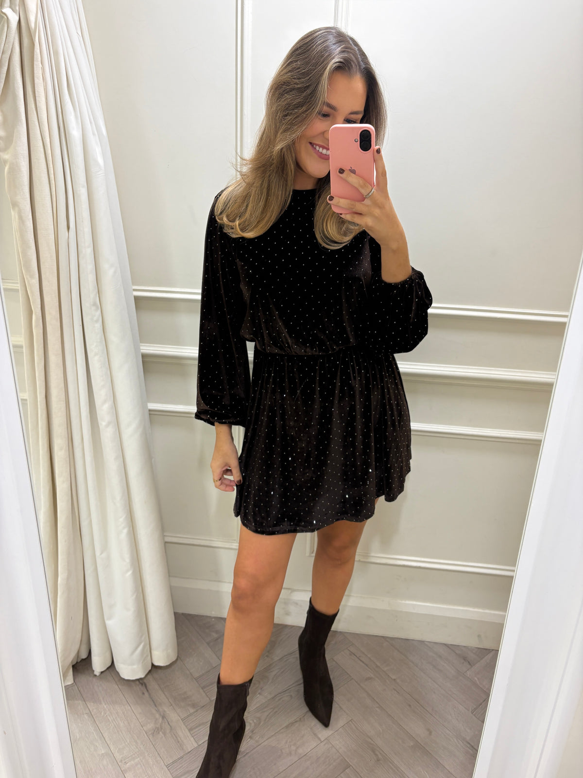 Ritz Dress Brown