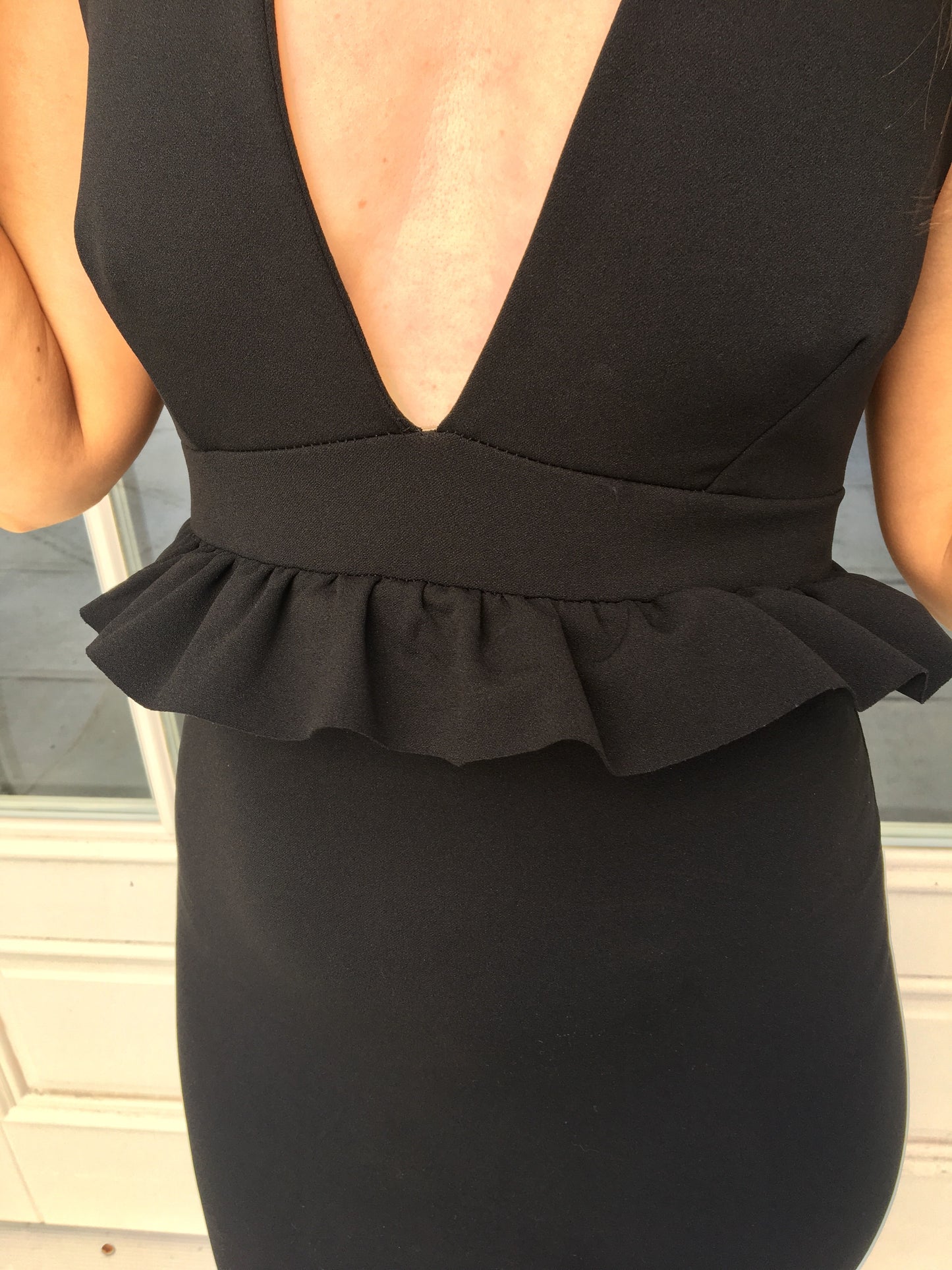 Trixie Black Frill Dress