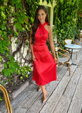 Chriselle Red Dress