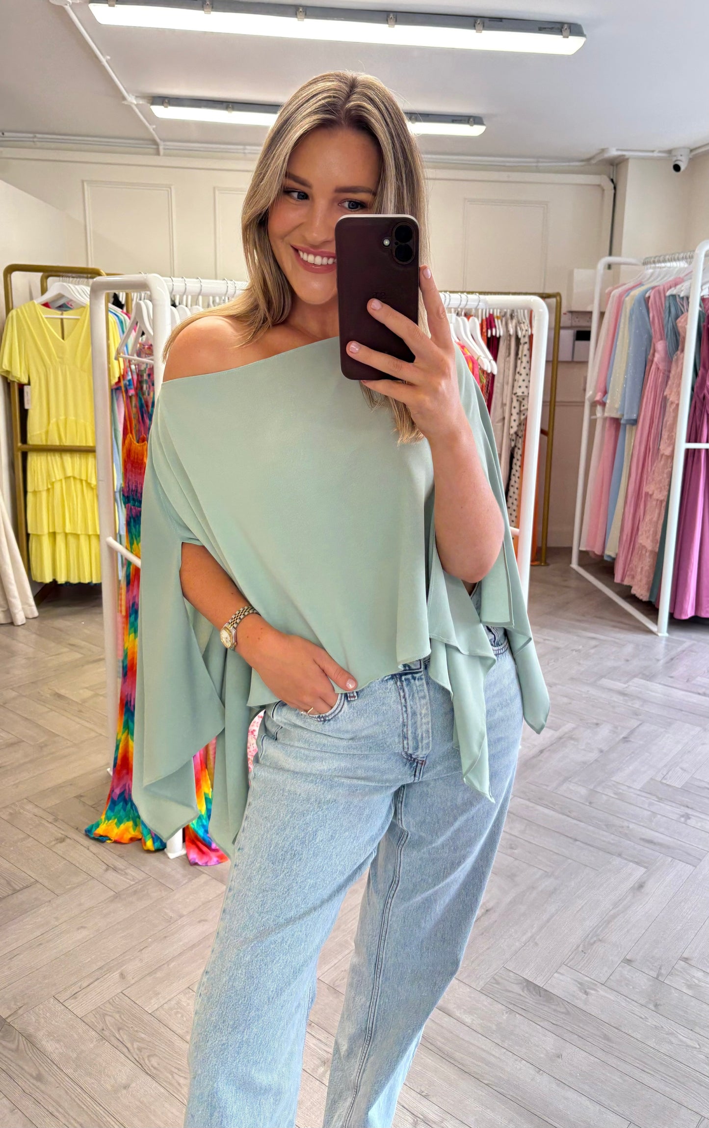 Charleen Top Sage