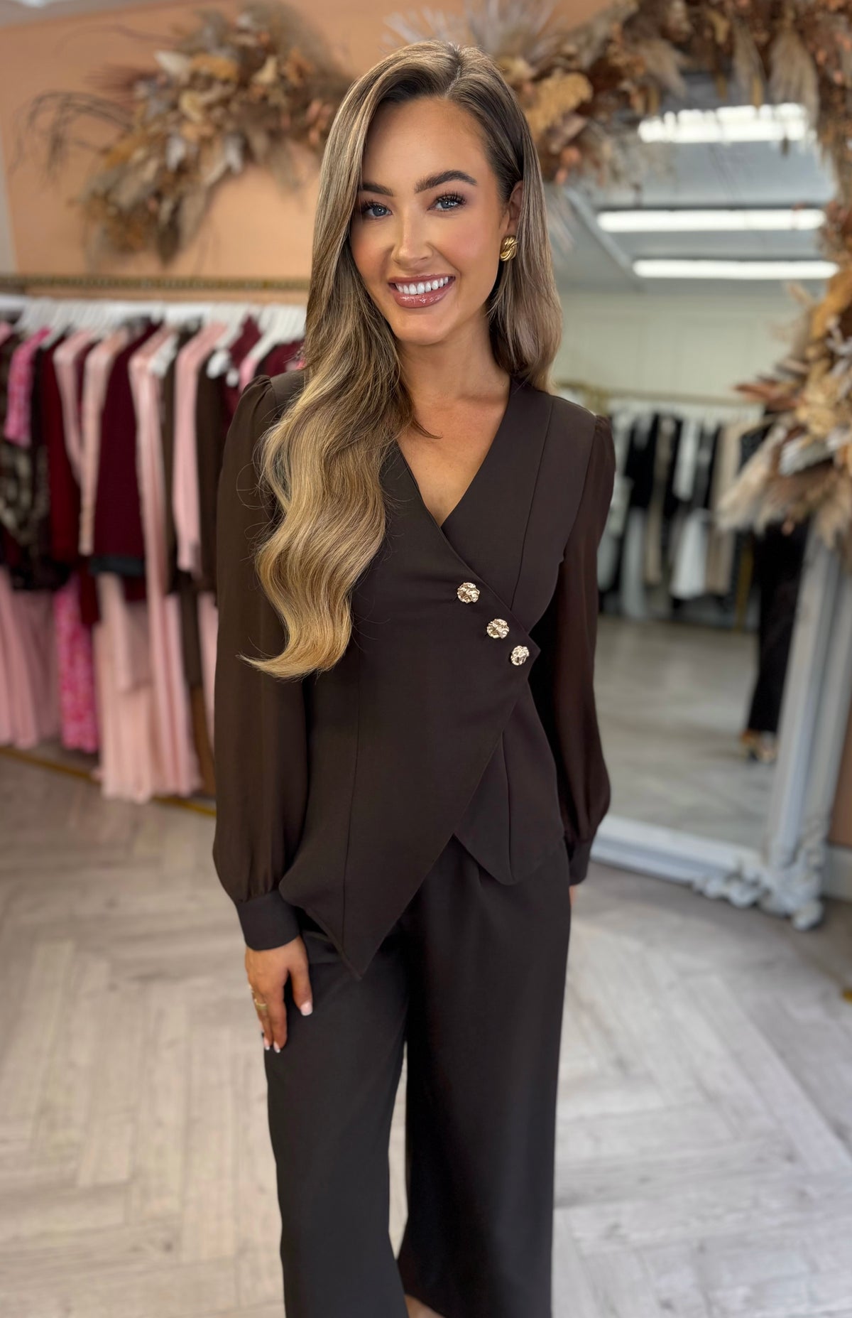 Fleur Two Piece Brown