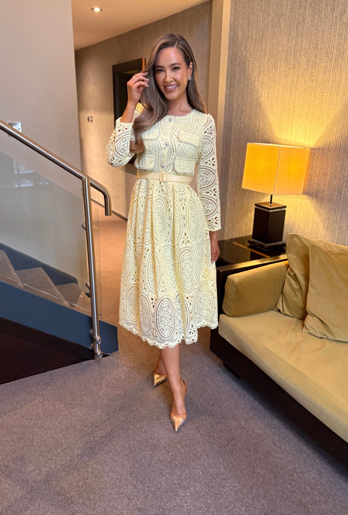 Talulla Dress Yellow