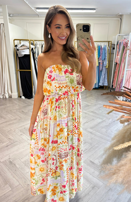 Donna Dress Yellow