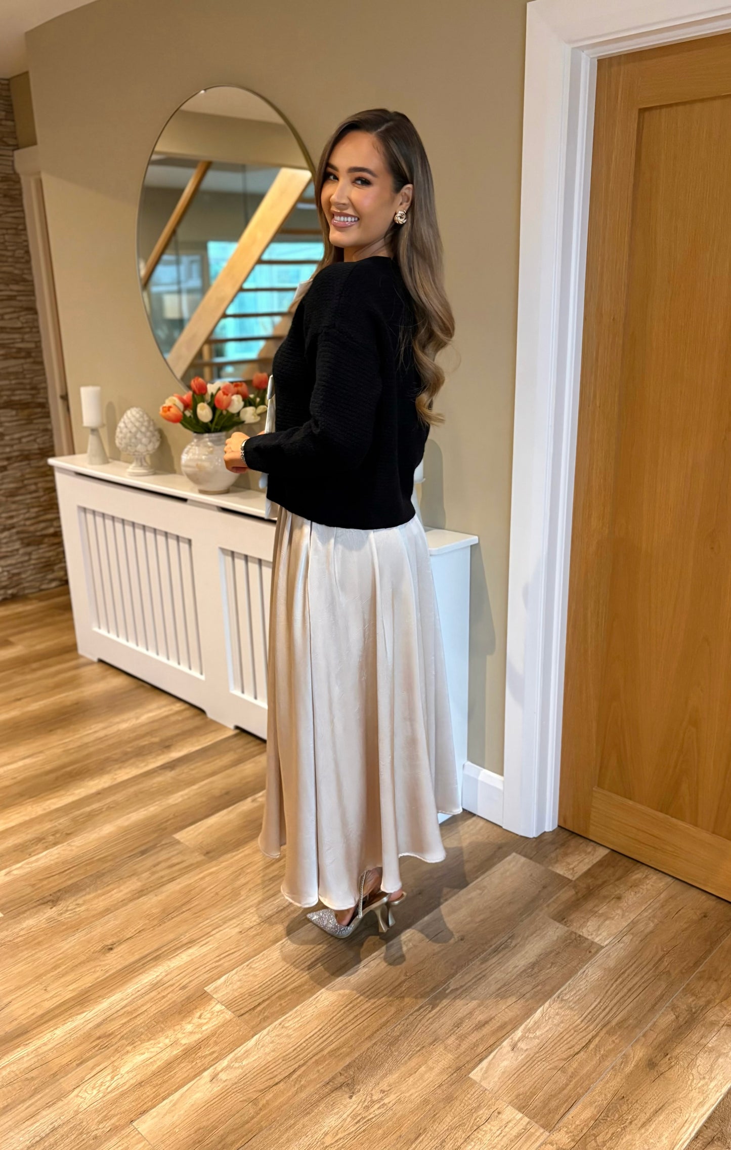 Aryia Skirt Champagne