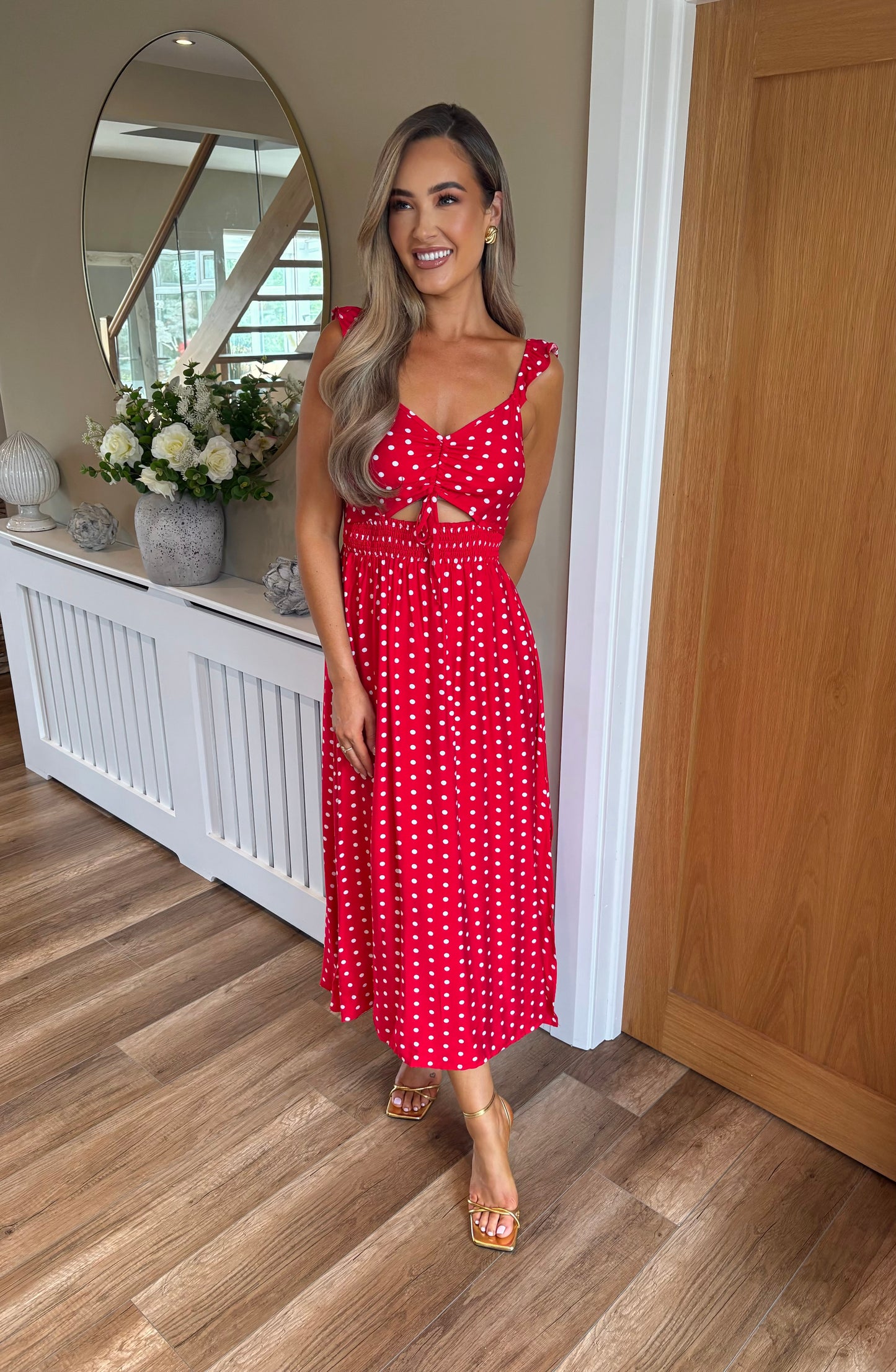Lulu Dress Red