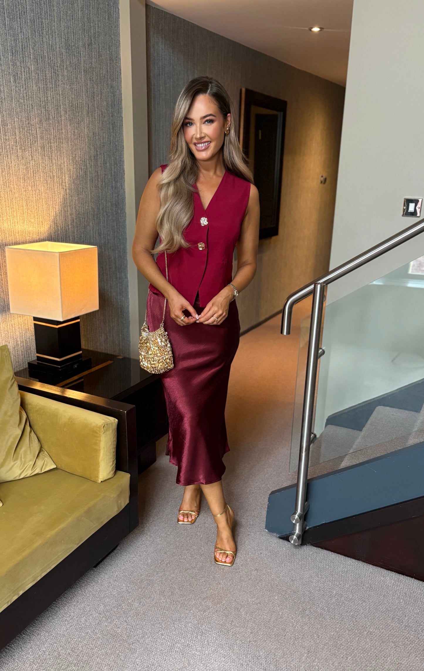 Gianna Dress Wine