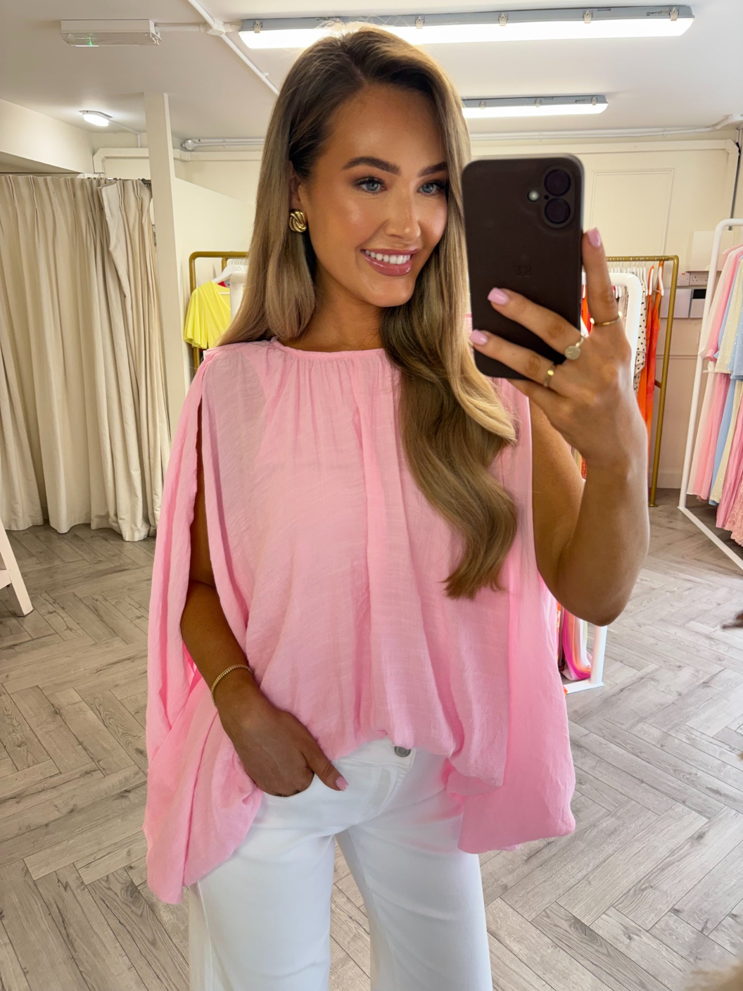 Leera Top Pink