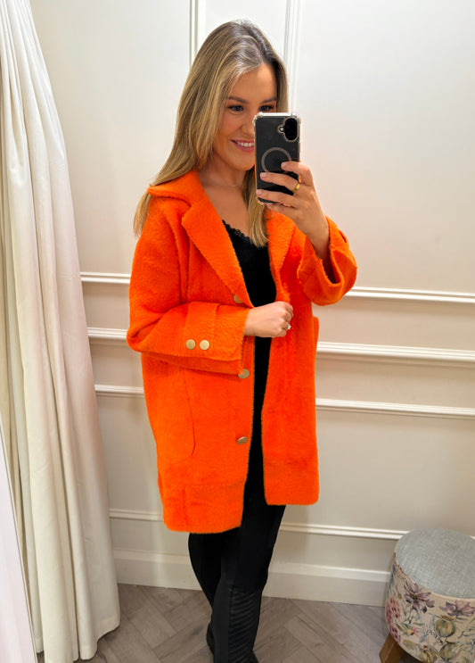 Elsie Coat Orange