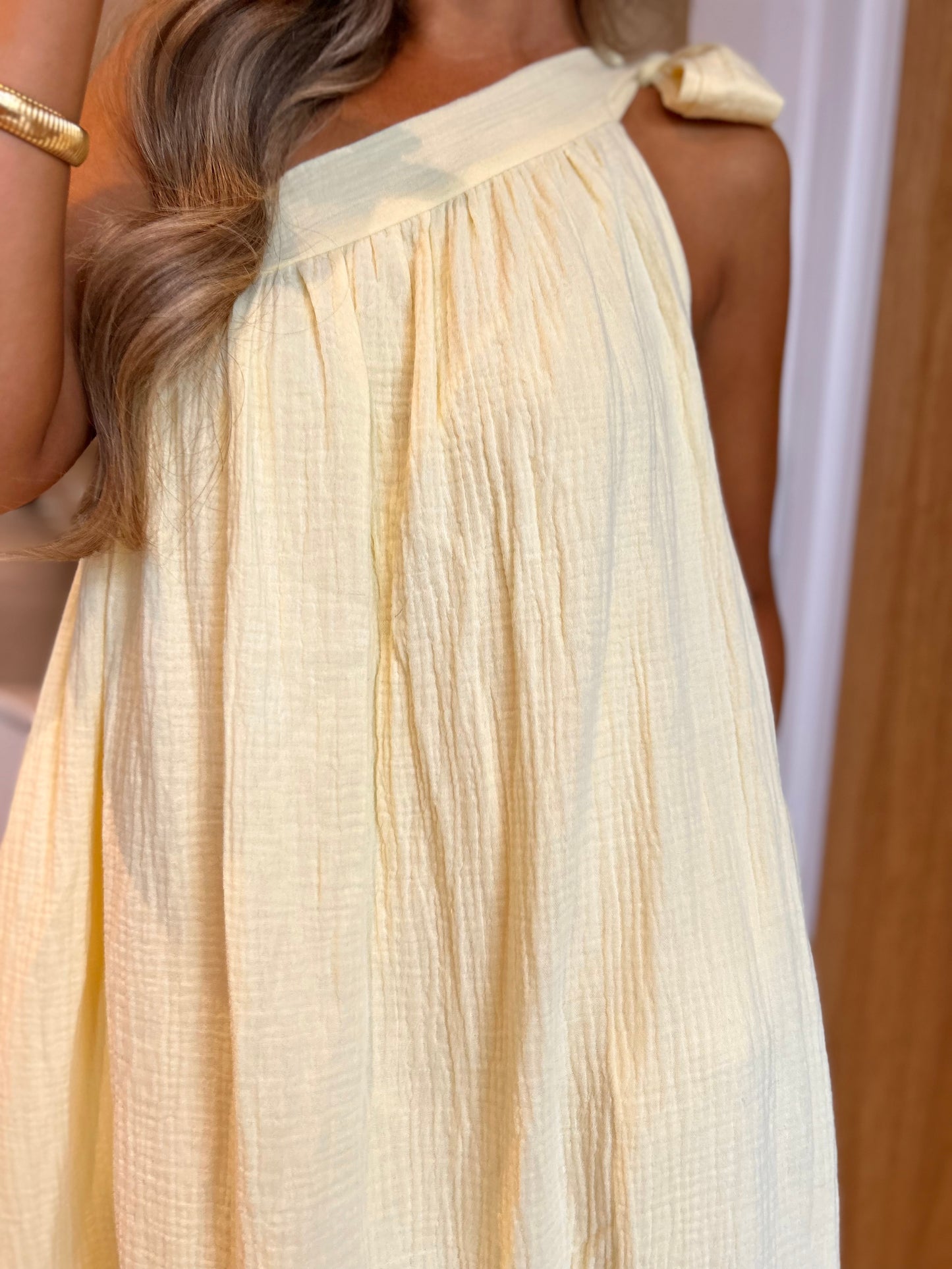 Selena Dress Lemon