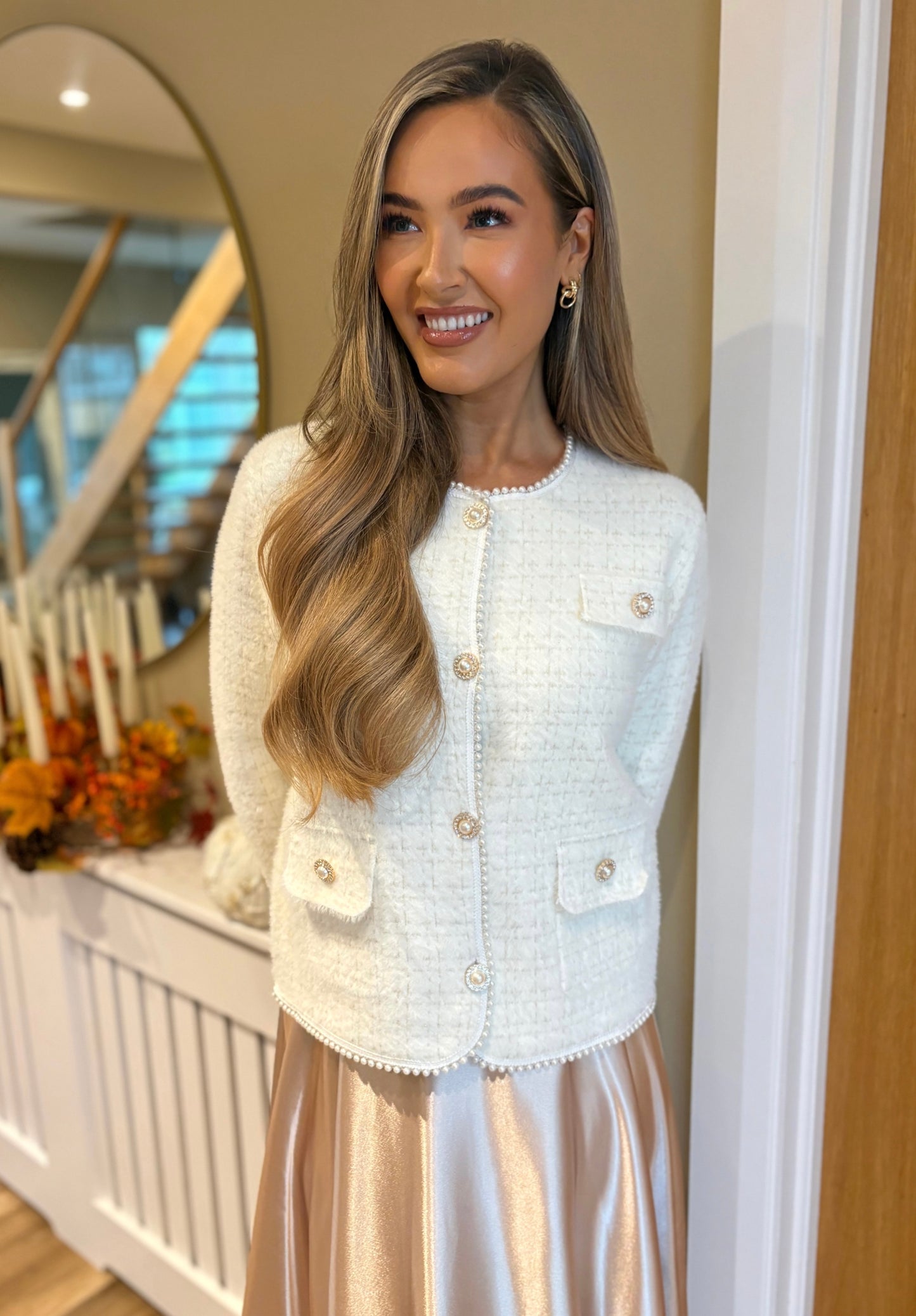 Tulia Skirt Champagne