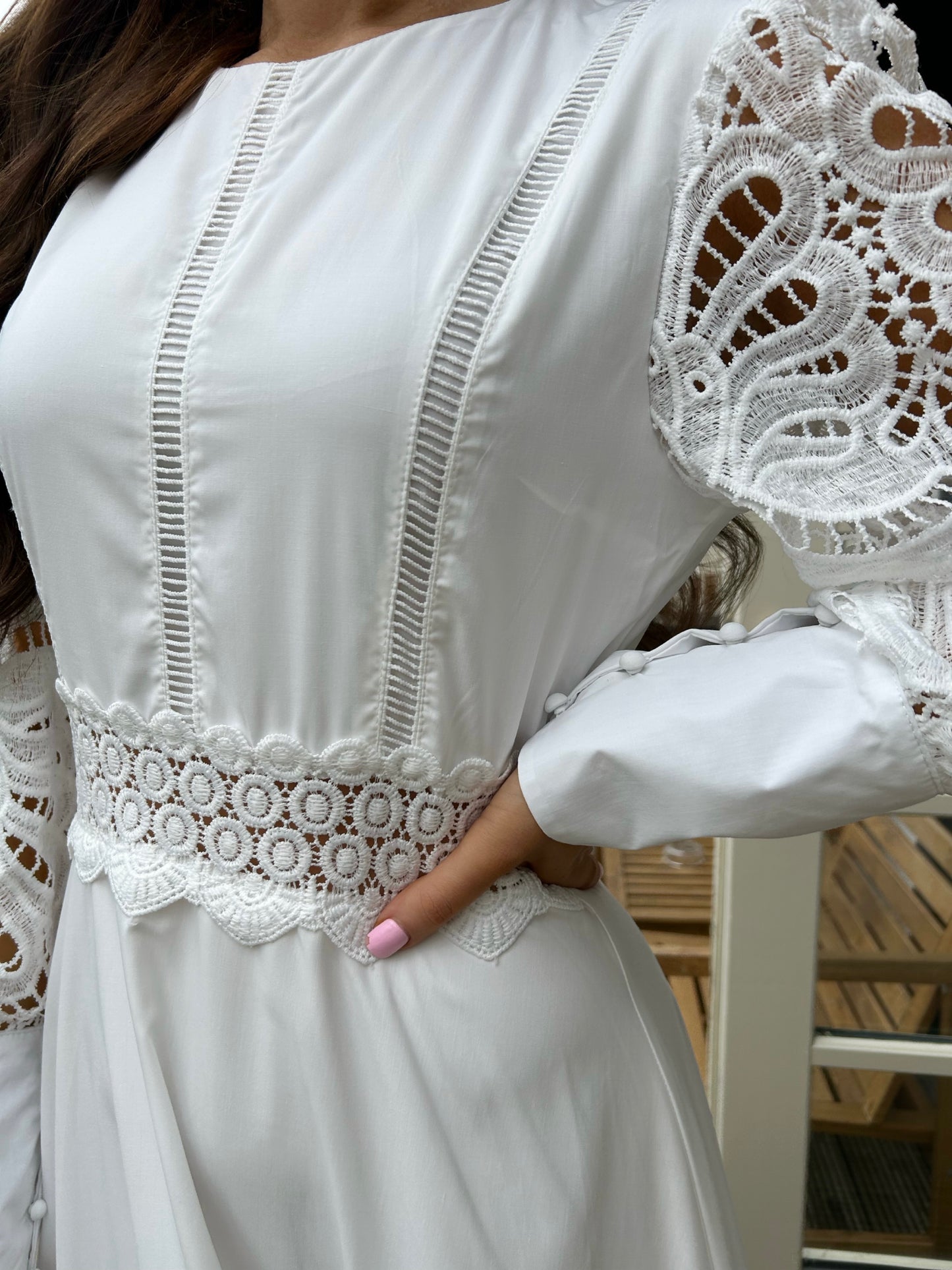 Cala Dress White