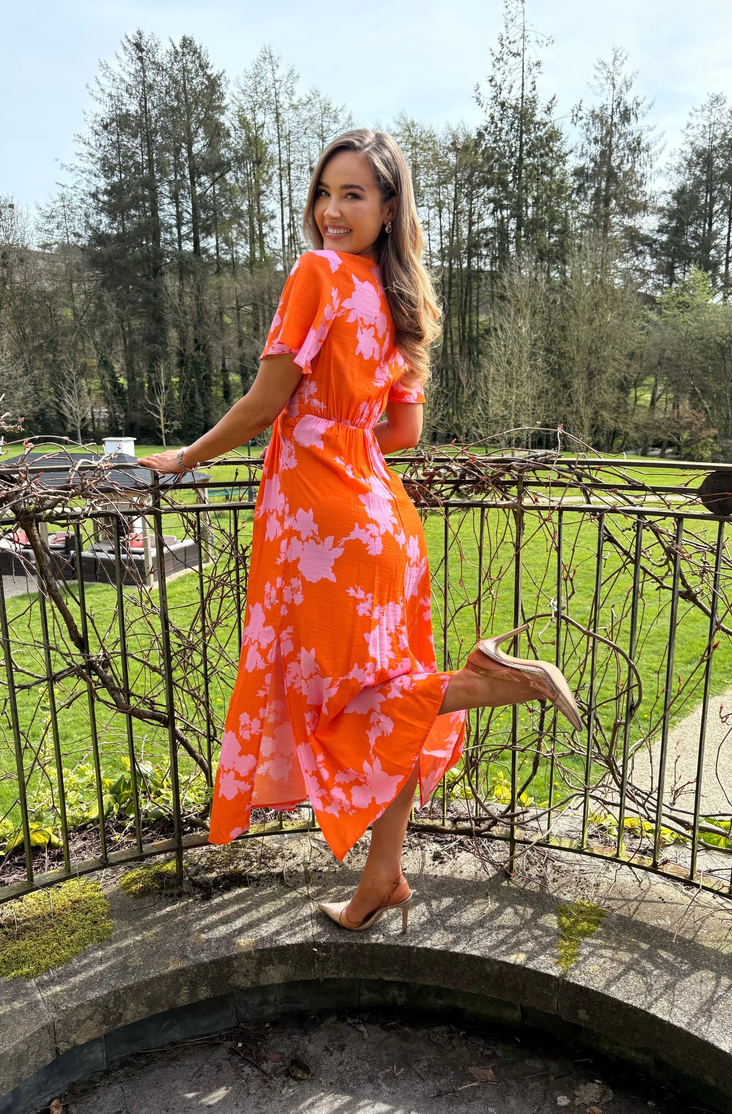Sienna Dress Orange