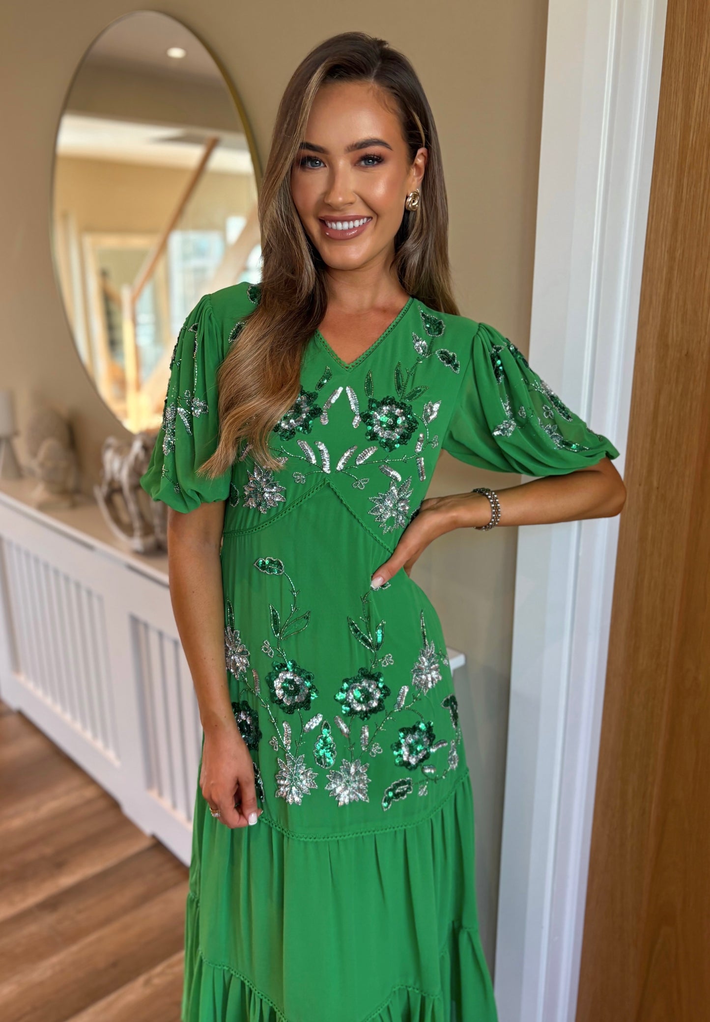 Gina Dress Green